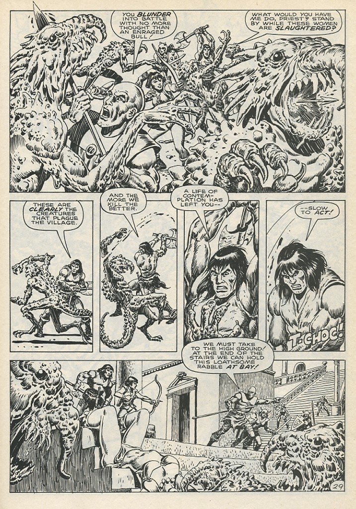 Read online The Savage Sword Of Conan comic -  Issue #141 - 35