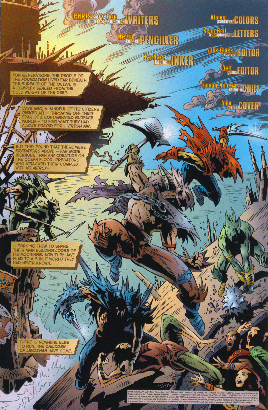 Read online Waterworld: Children of Leviathan comic -  Issue #4 - 3
