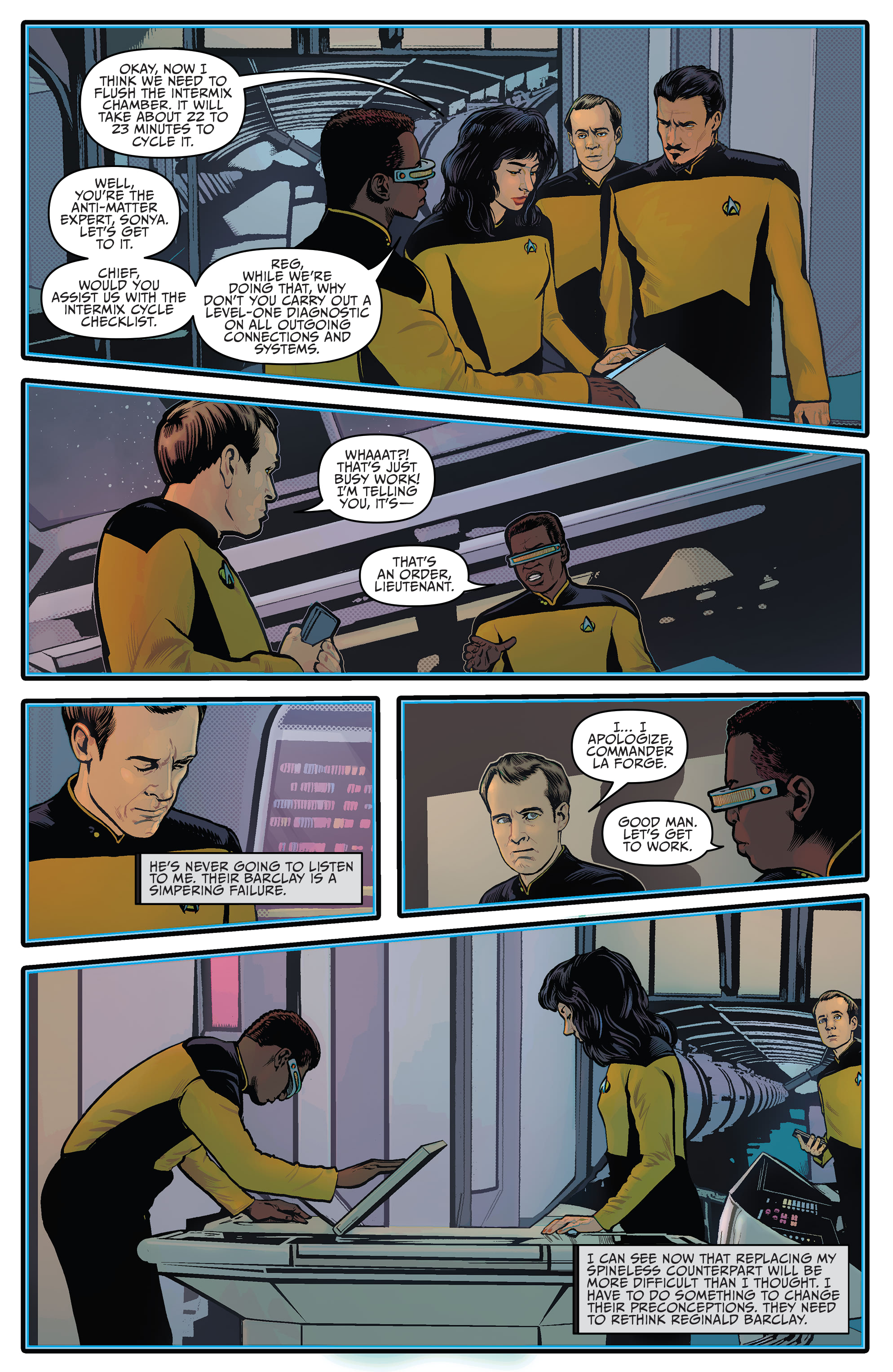 Read online Star Trek: The Next Generation: Mirror Universe Collection comic -  Issue # TPB (Part 3) - 76