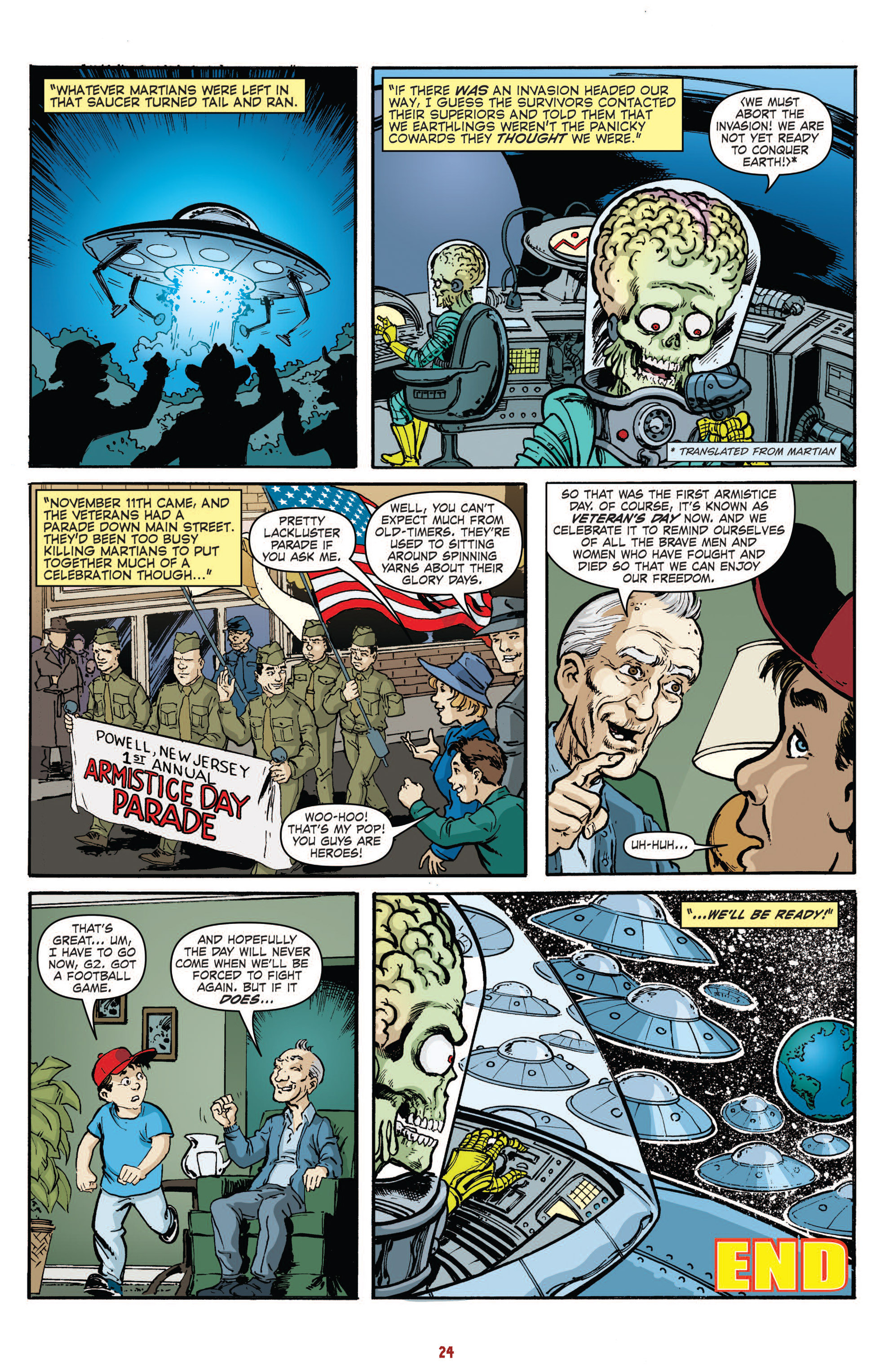 Read online Mars Attacks the Holidays comic -  Issue # Full - 26