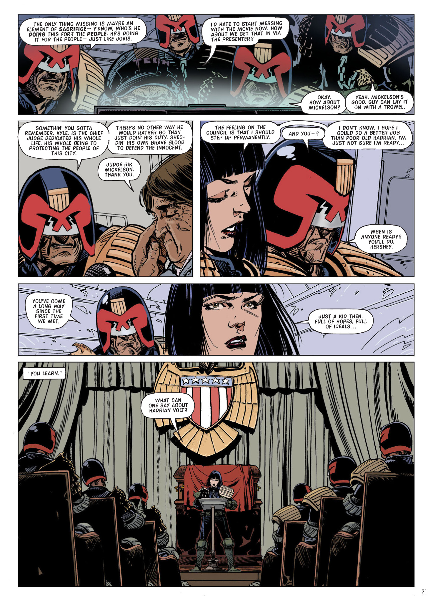 Read online Judge Dredd: The Complete Case Files comic -  Issue # TPB 31 - 22