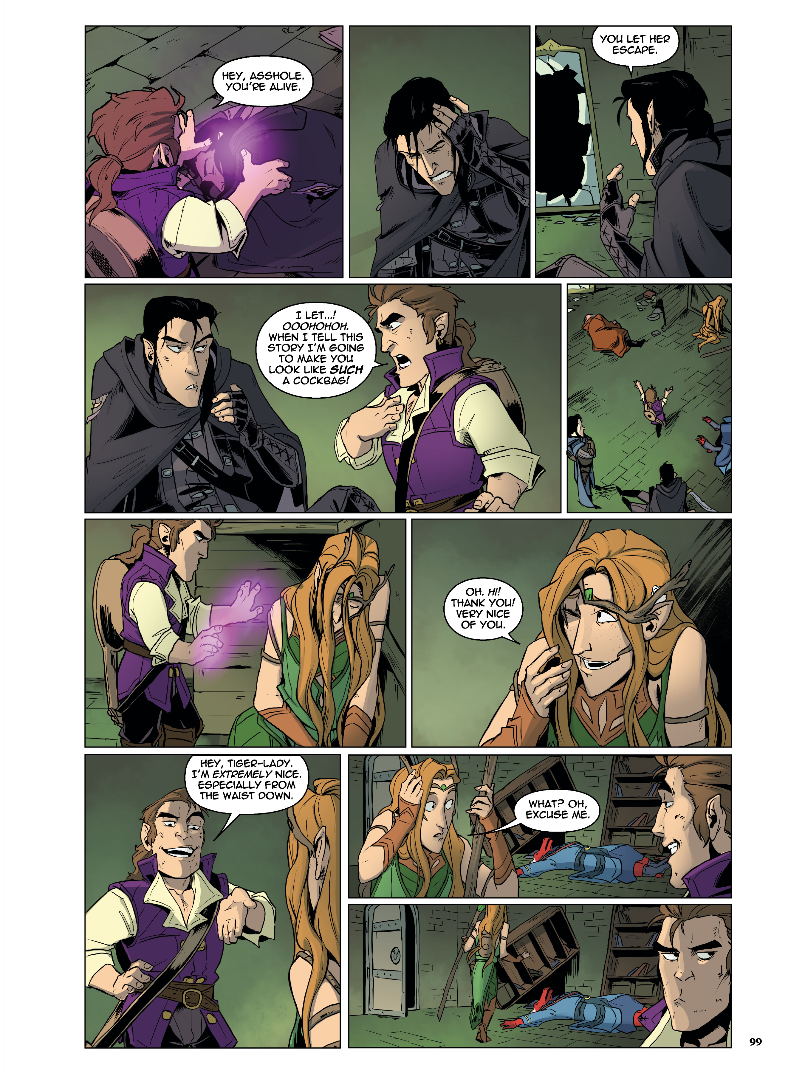 Read online Critical Role Vox Machina Origins comic -  Issue # (2019) _TPB Library Edition (Part 2) - 1