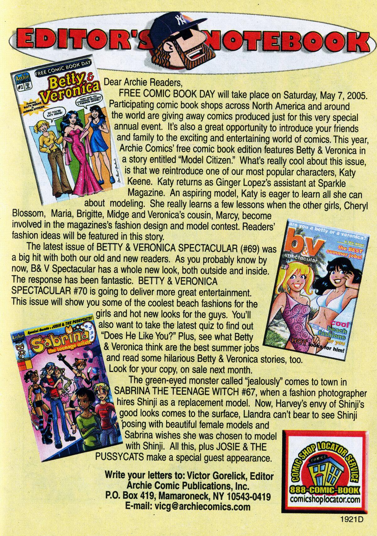 Read online Archie's Pals 'n' Gals Double Digest Magazine comic -  Issue #93 - 187