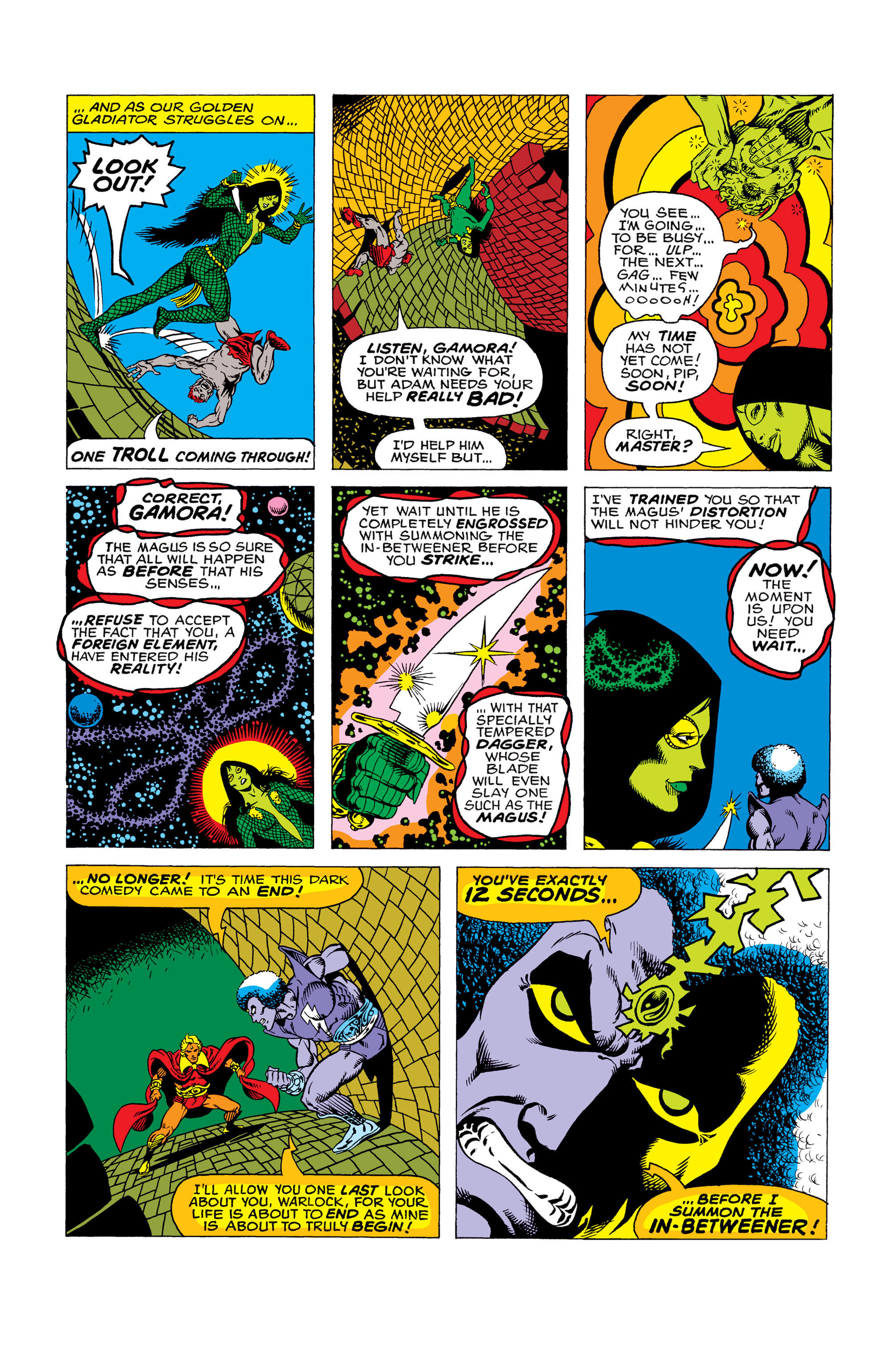 Read online Warlock (1972) comic -  Issue #9 - 13