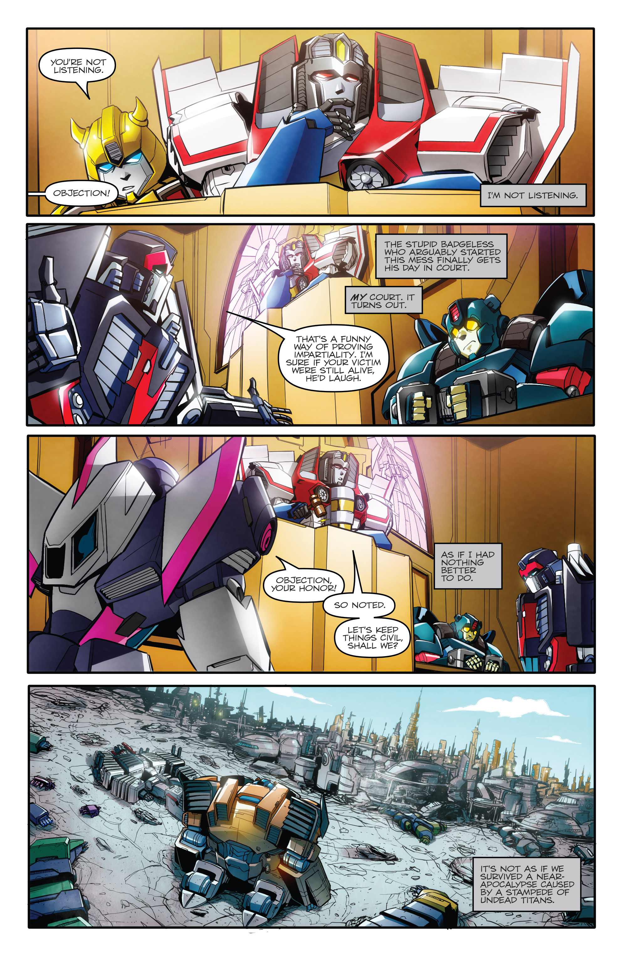 Read online Transformers: Till All Are One comic -  Issue #9 - 6