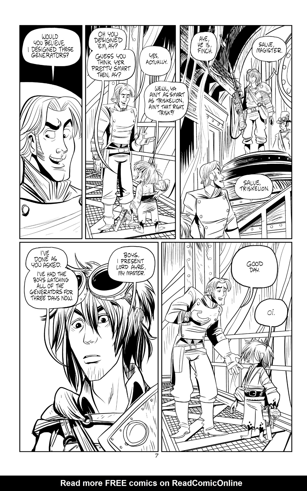 Read online Victorian Secret Agents: Owls of the Ironwork Isle comic -  Issue #2 - 9