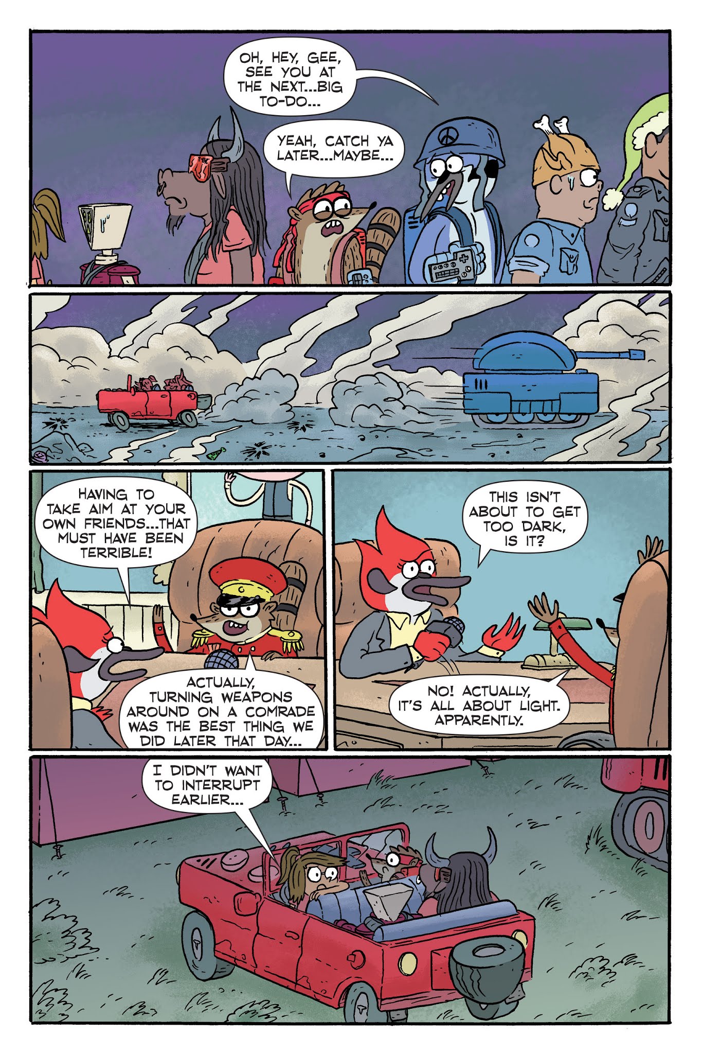 Read online Regular Show: A Clash of Consoles comic -  Issue # TPB (Part 2) - 10