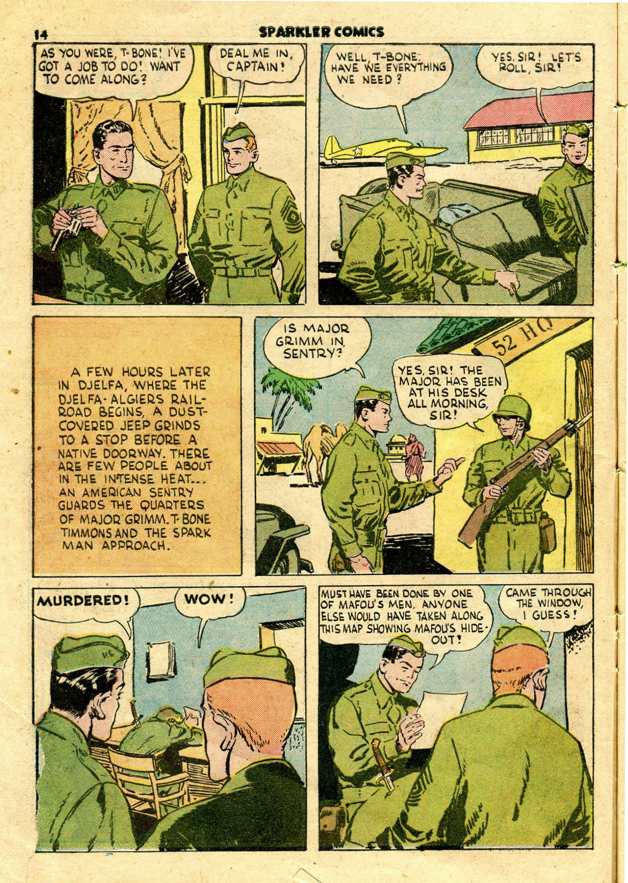 Read online Sparkler Comics comic -  Issue #22 - 16