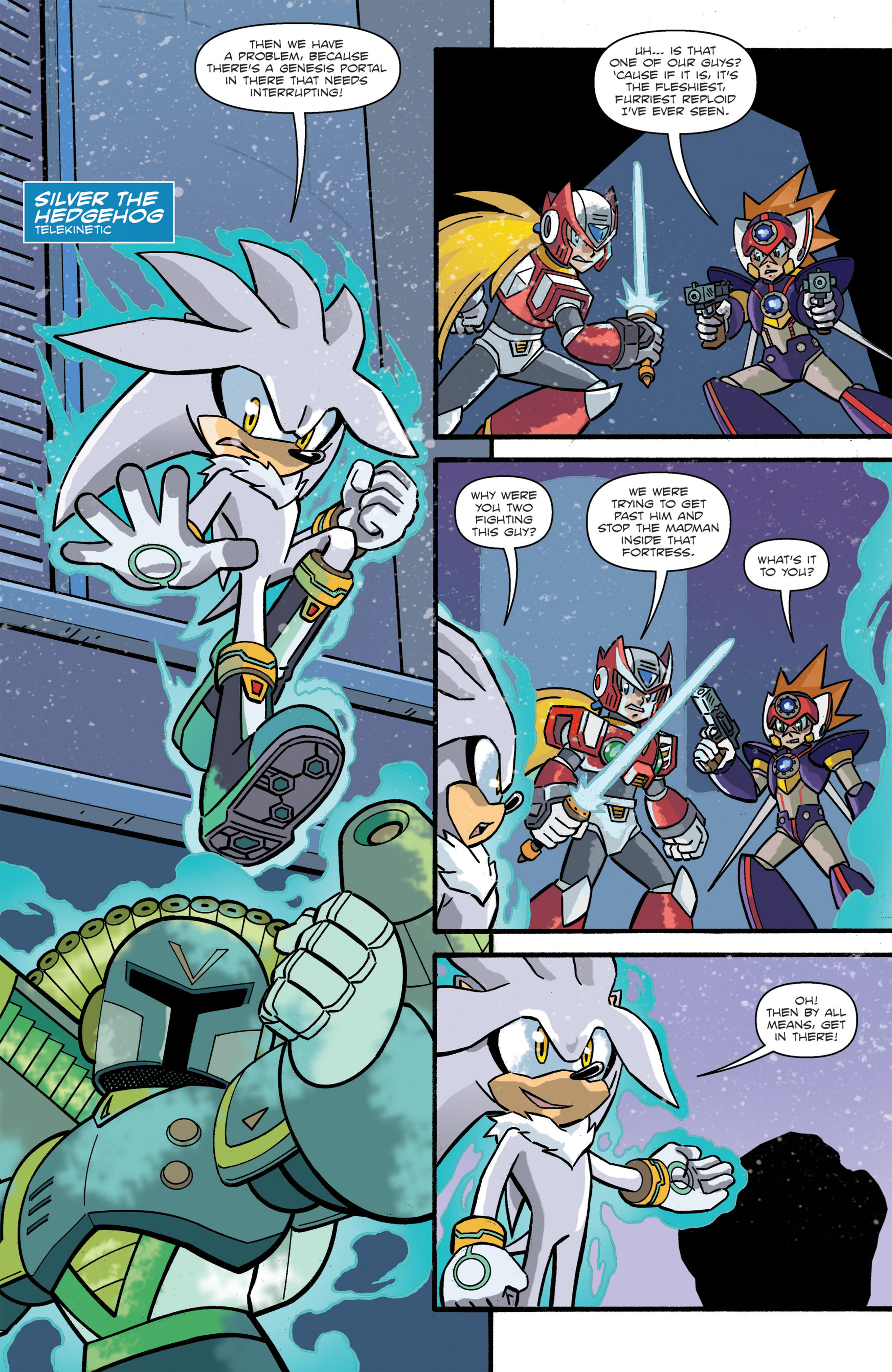 Read online Mega Man: Worlds Unite Battles comic -  Issue # Full - 17