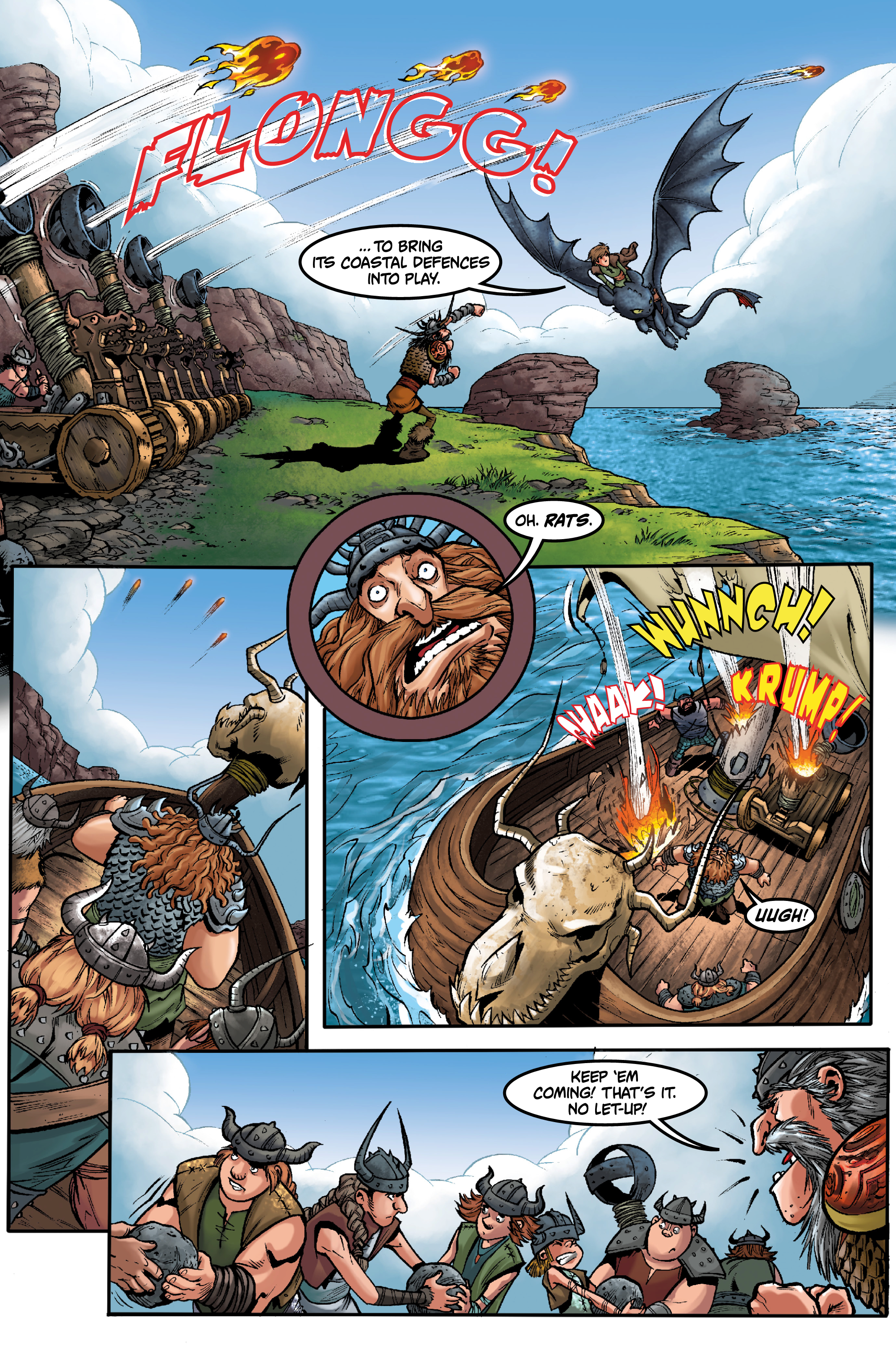 Read online Dragons Riders of Berk: Tales from Berk comic -  Issue # TPB - 102
