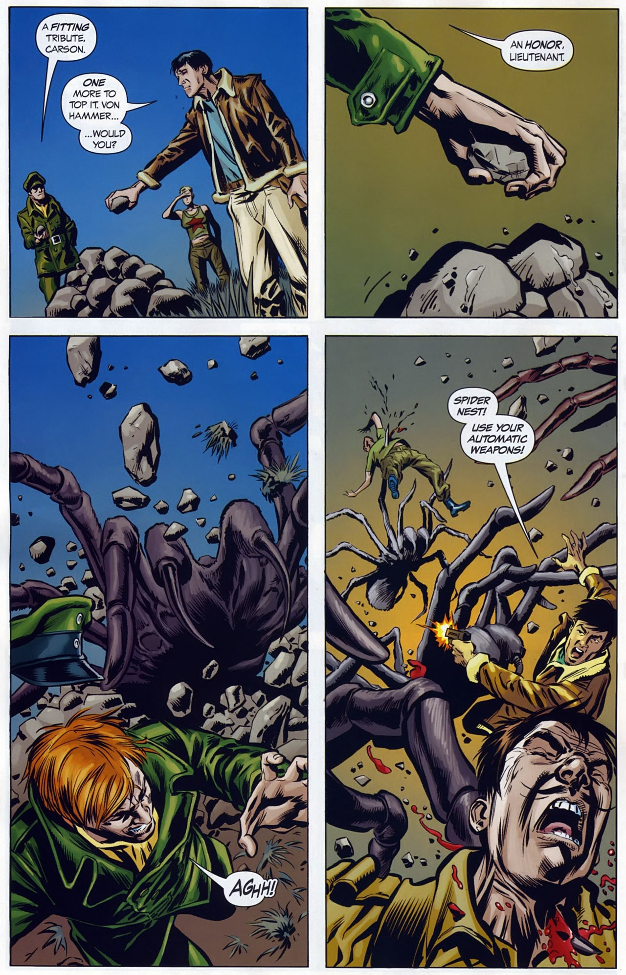 Read online The War That Time Forgot comic -  Issue #7 - 9