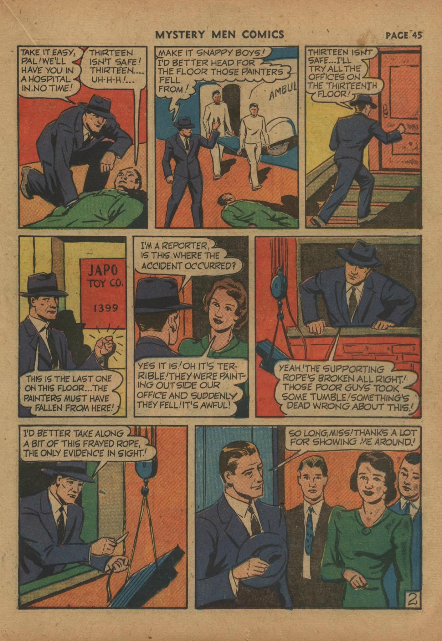 Read online Mystery Men Comics comic -  Issue #26 - 47