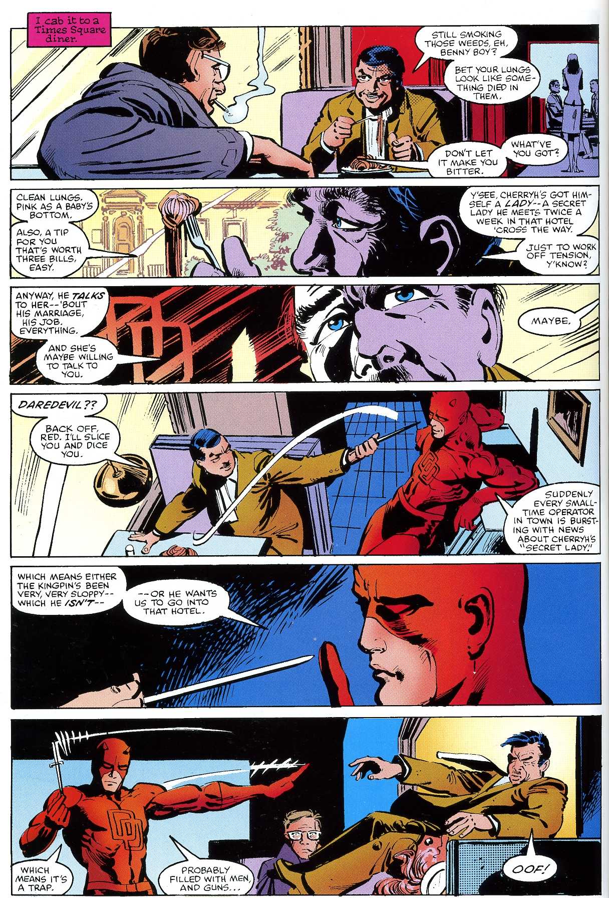 Read online Daredevil Visionaries: Frank Miller comic -  Issue # TPB 2 - 263