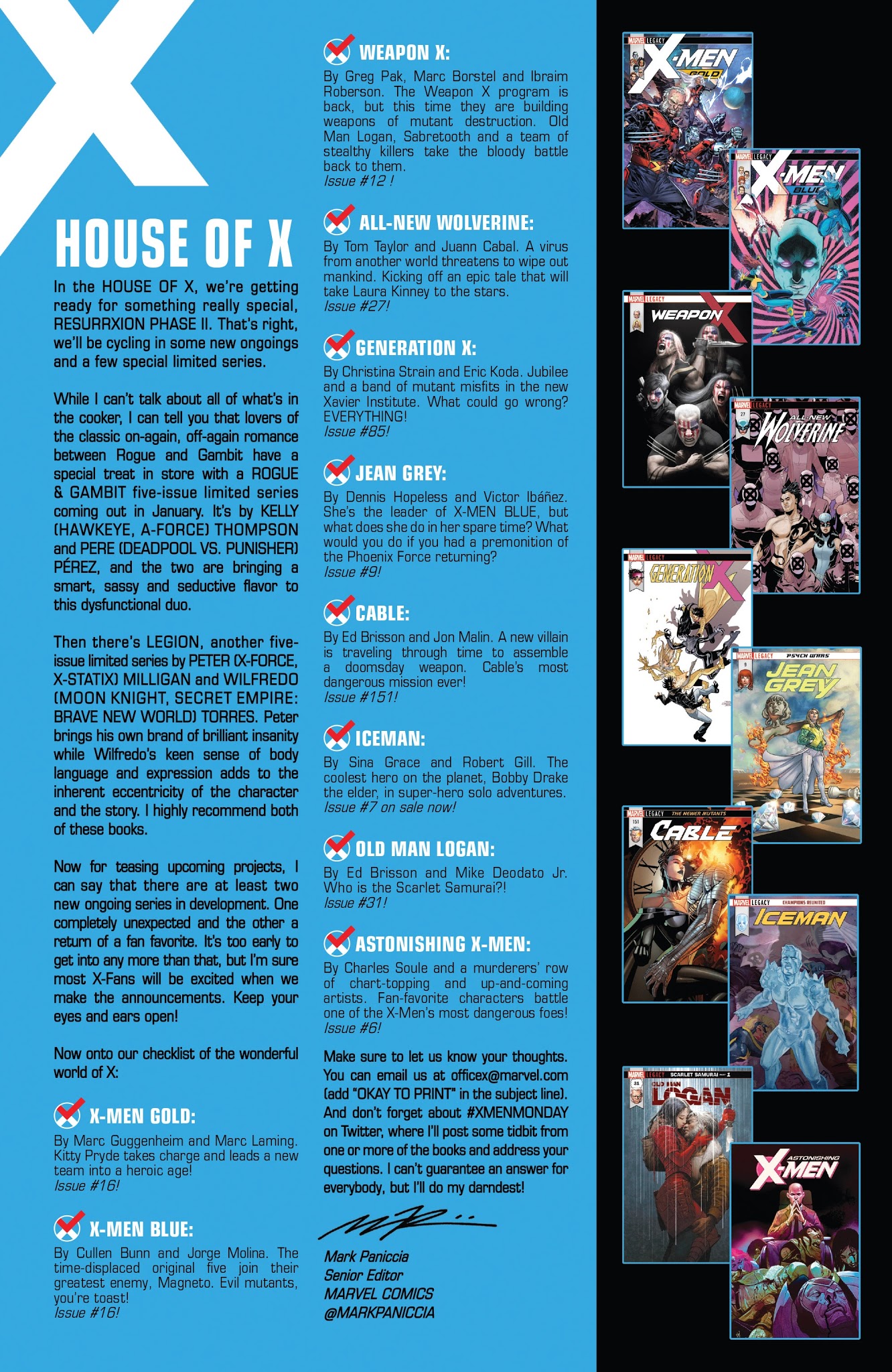 Read online X-Men: Blue comic -  Issue #15 - 22