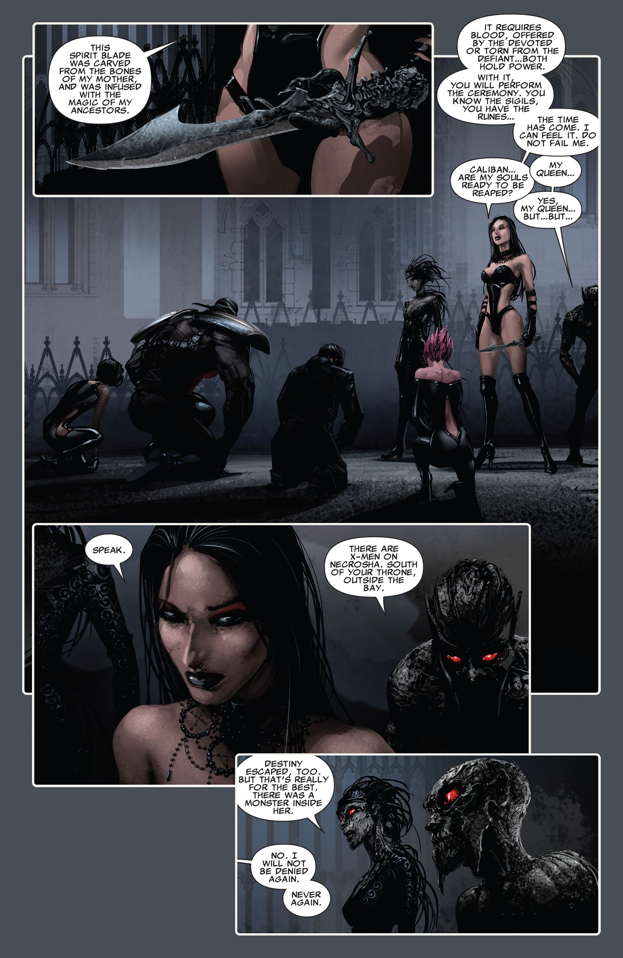 Read online X-Men Milestones: Necrosha comic -  Issue # TPB (Part 2) - 9