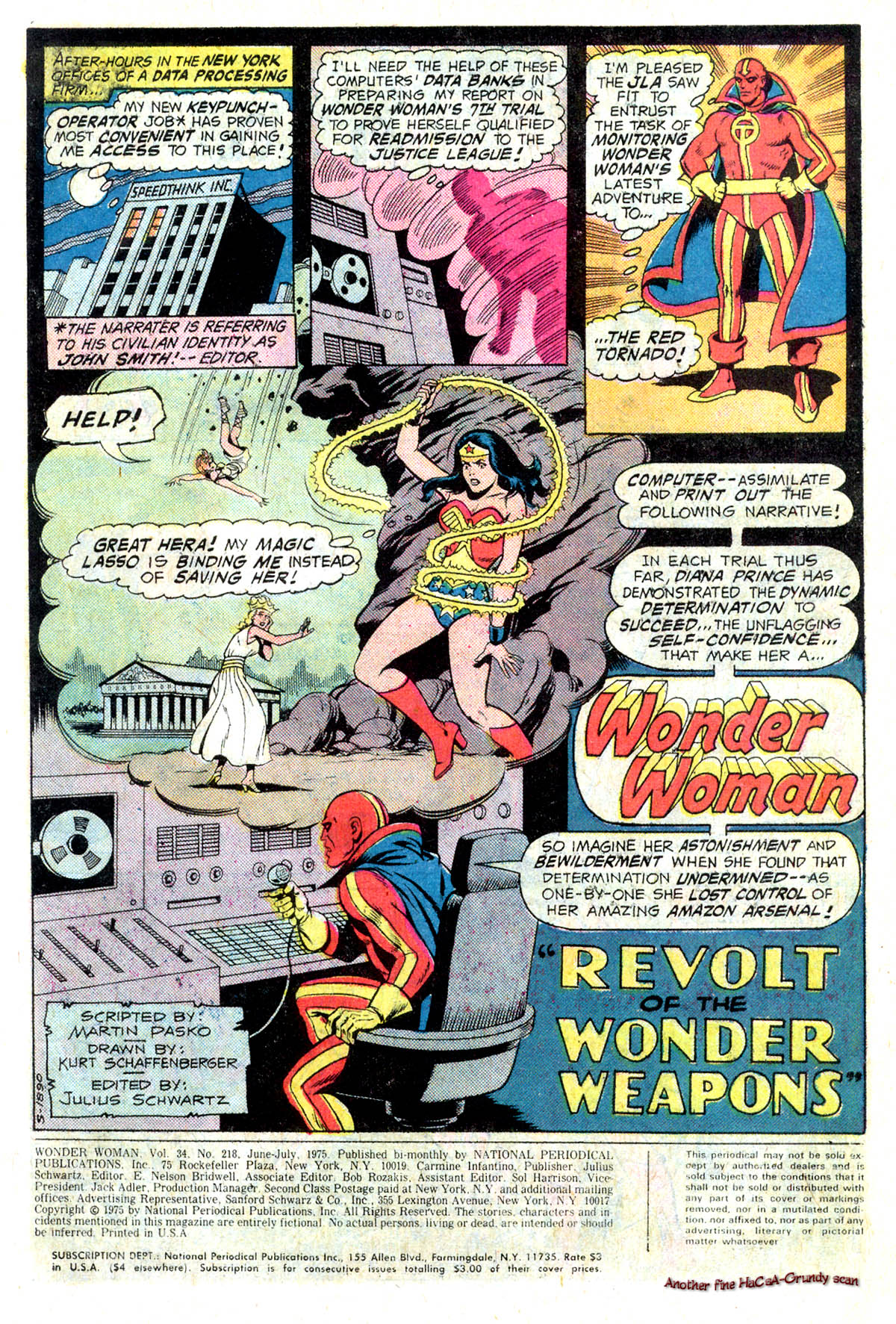 Read online Wonder Woman (1942) comic -  Issue #218 - 3