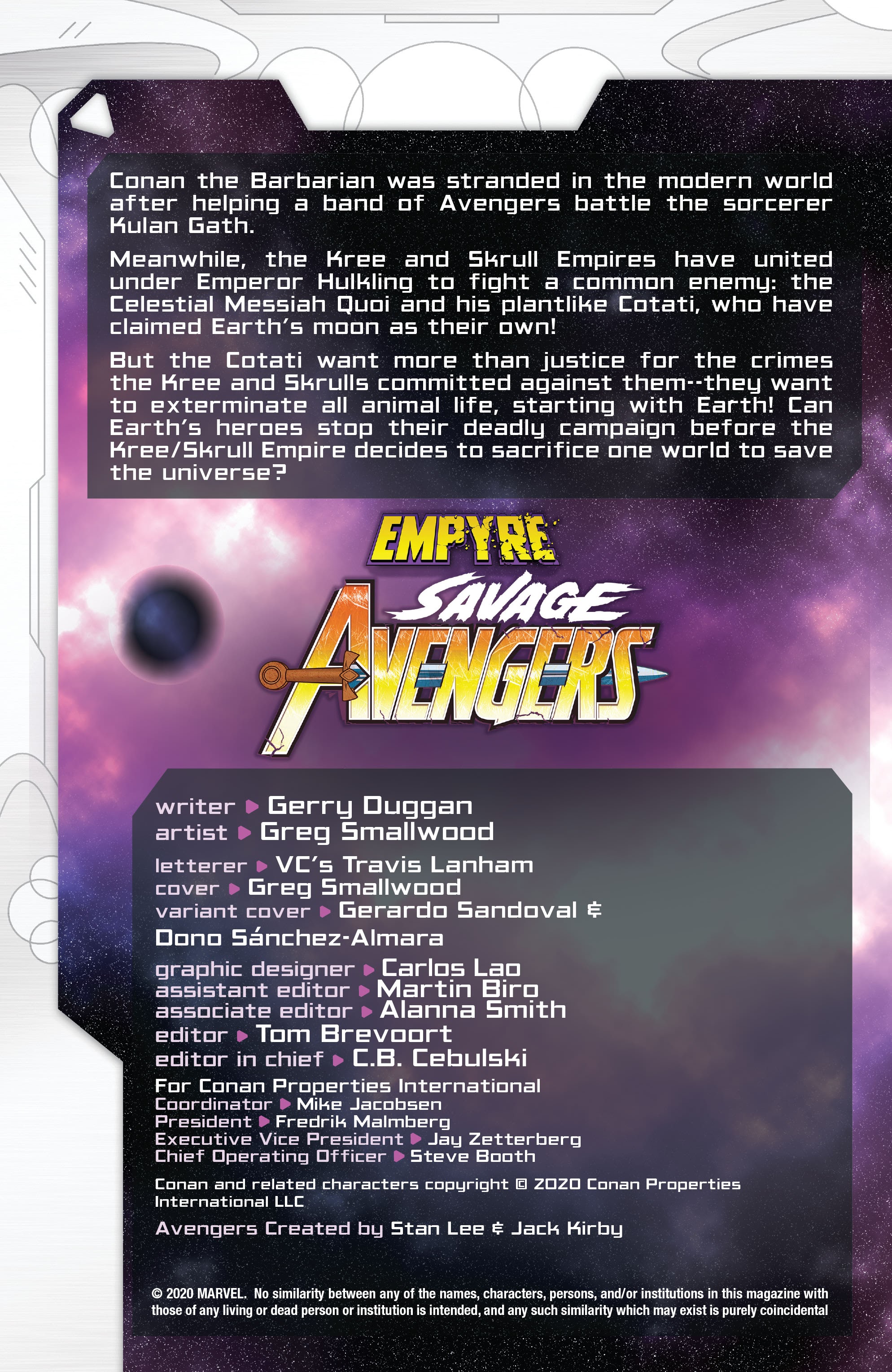 Read online Empyre: Savage Avengers comic -  Issue # Full - 2