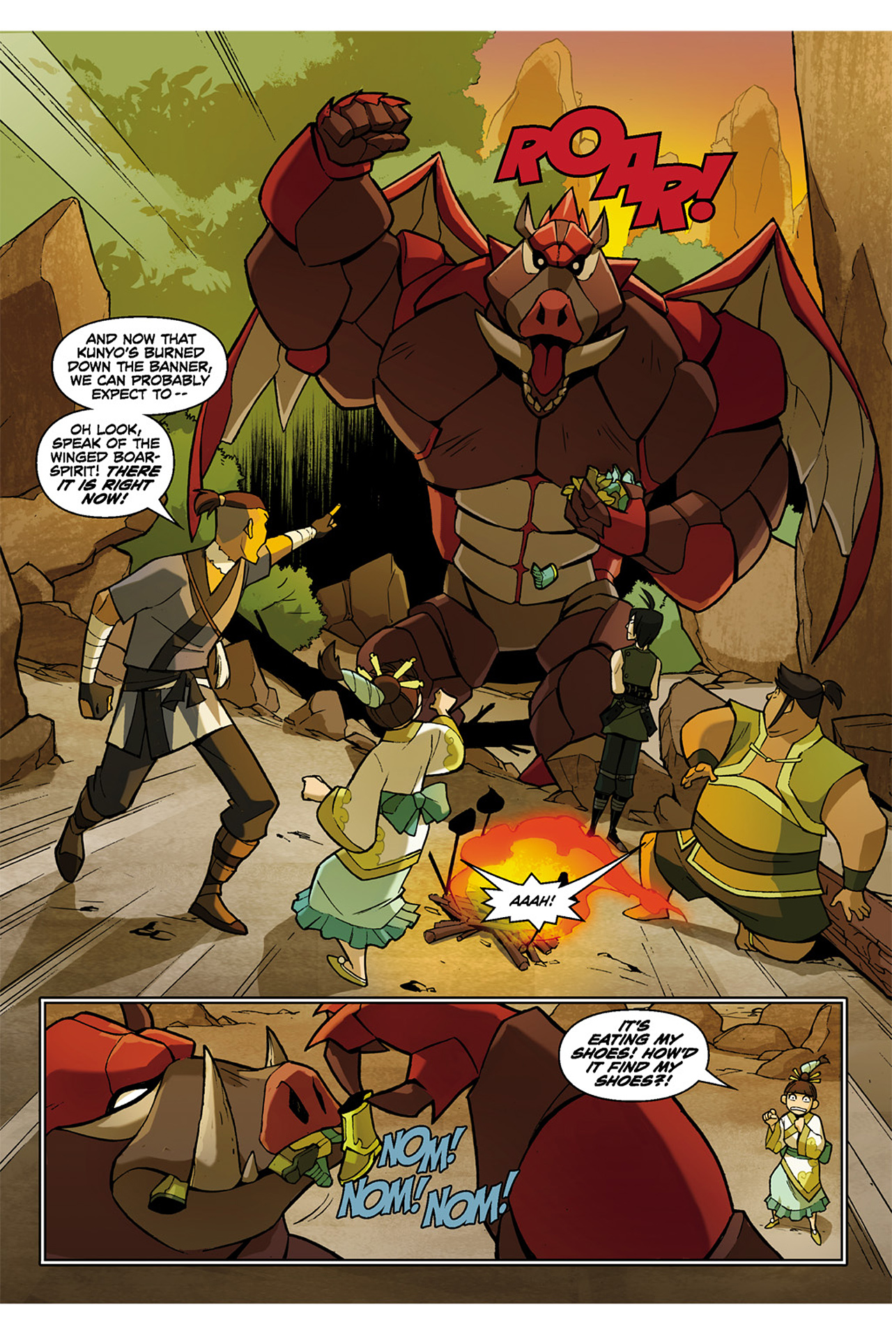 Read online Nickelodeon Avatar: The Last Airbender - The Promise comic -  Issue # Part 2 - 55