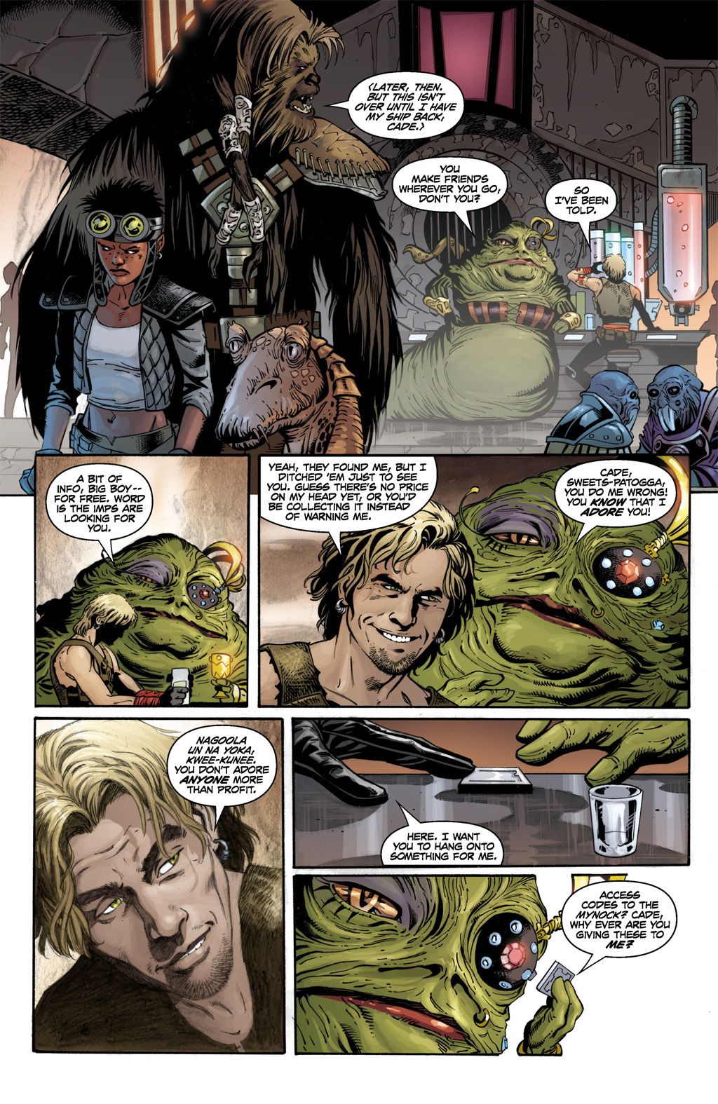 Read online Star Wars: Legacy (2006) comic -  Issue #14 - 12