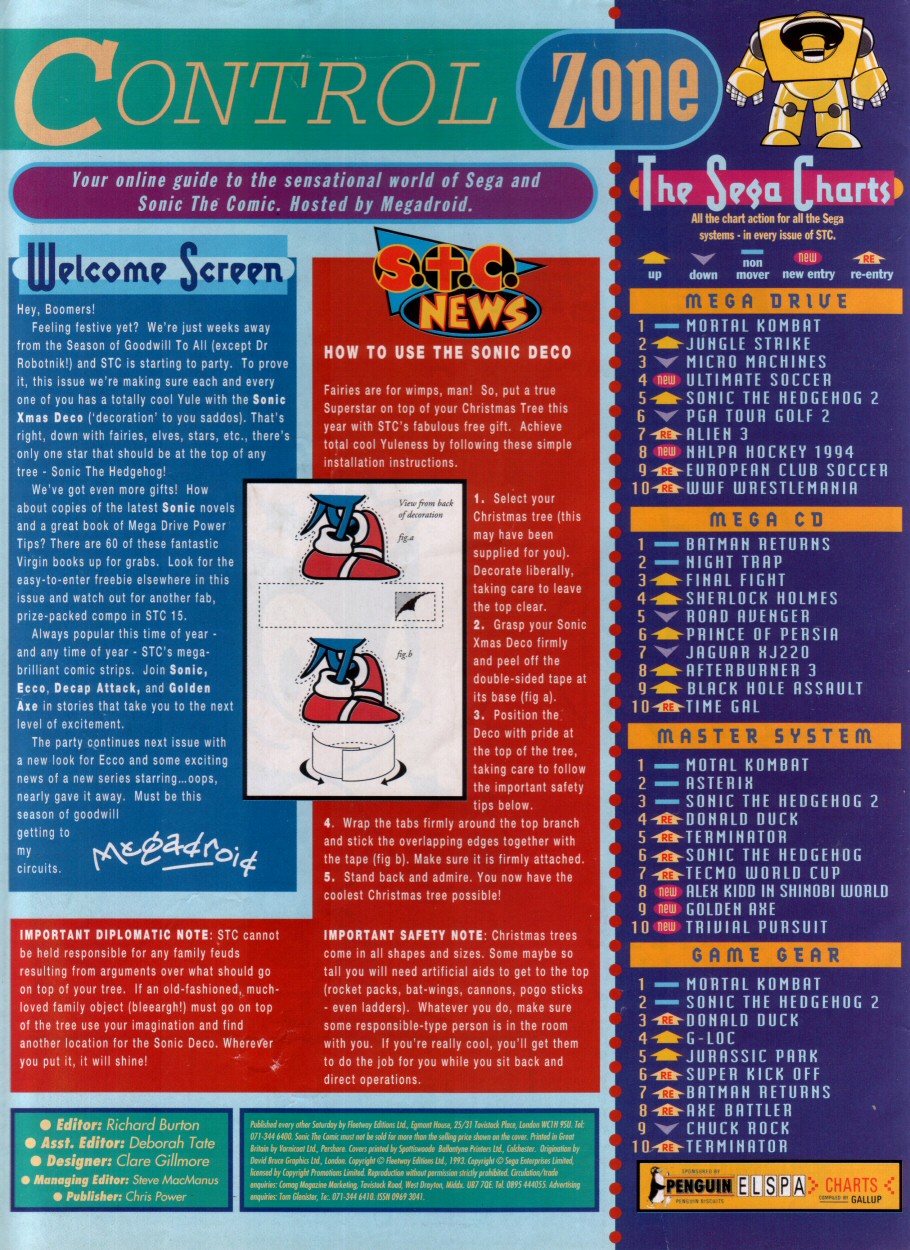 Read online Sonic the Comic comic -  Issue #14 - 2