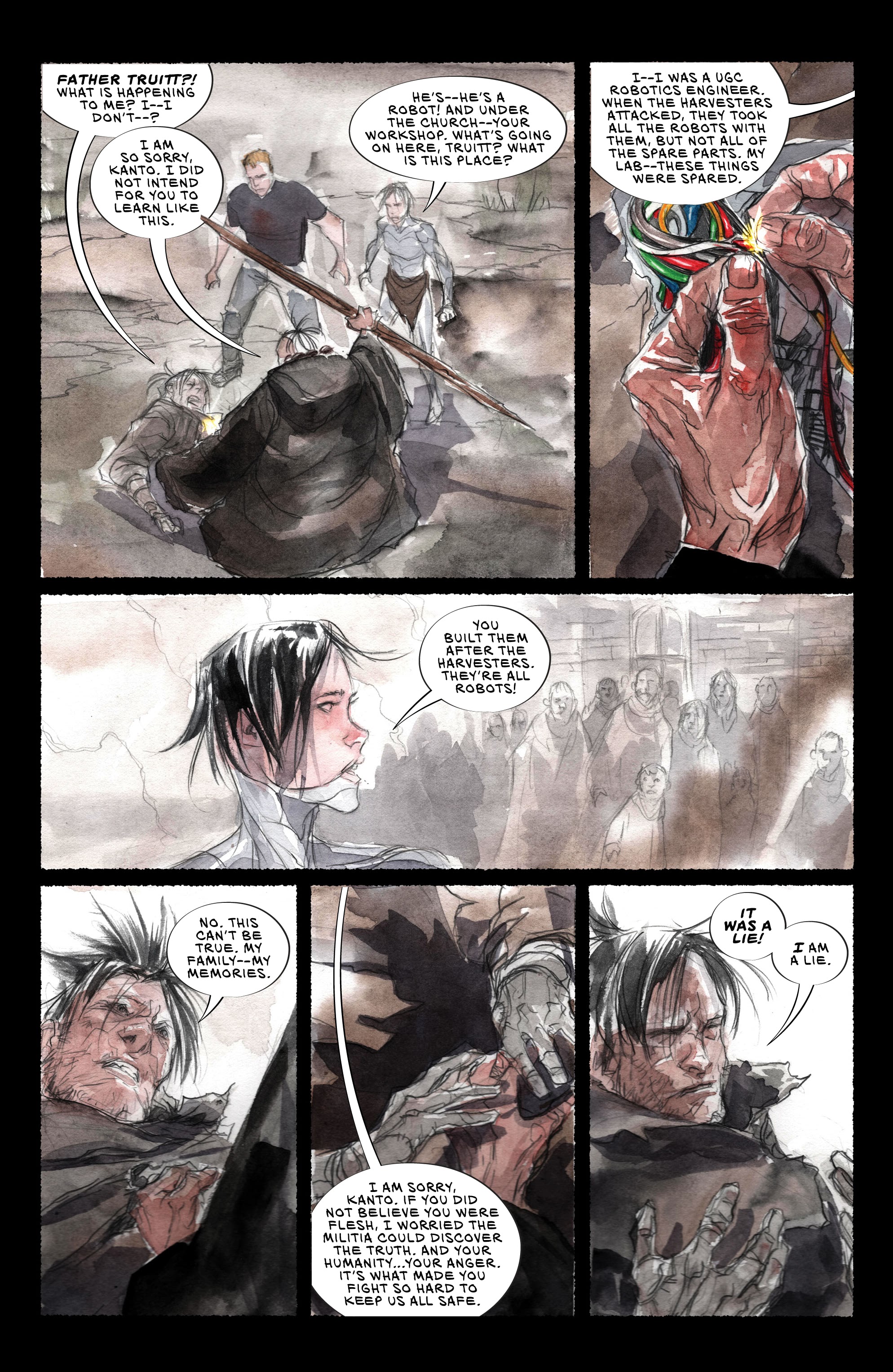 Read online Ascender comic -  Issue #16 - 16