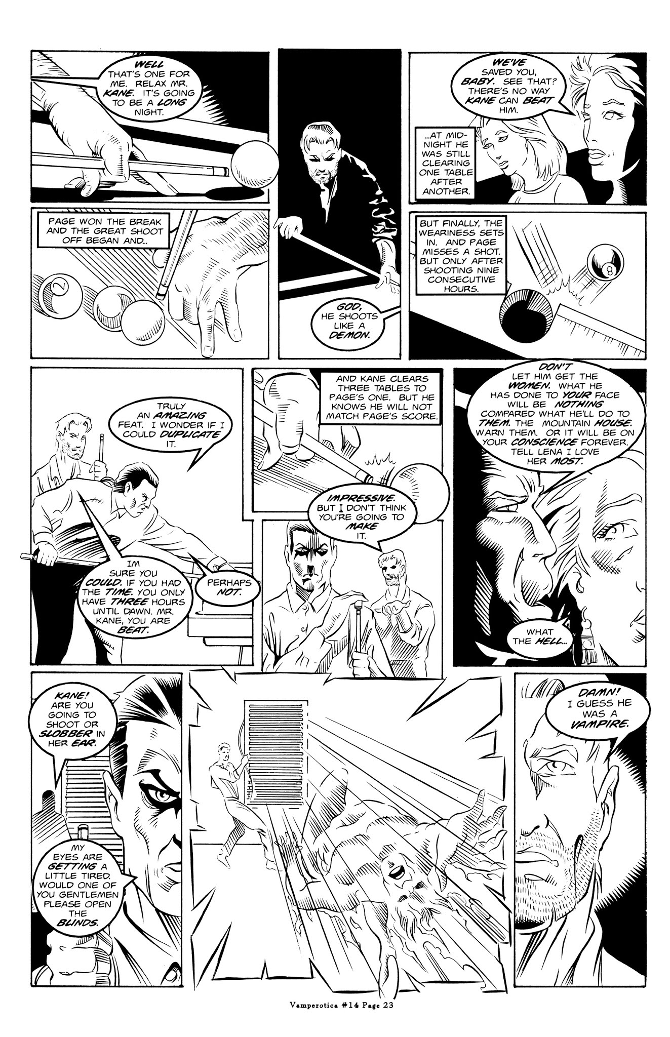 Read online Vamperotica comic -  Issue #14 - 25