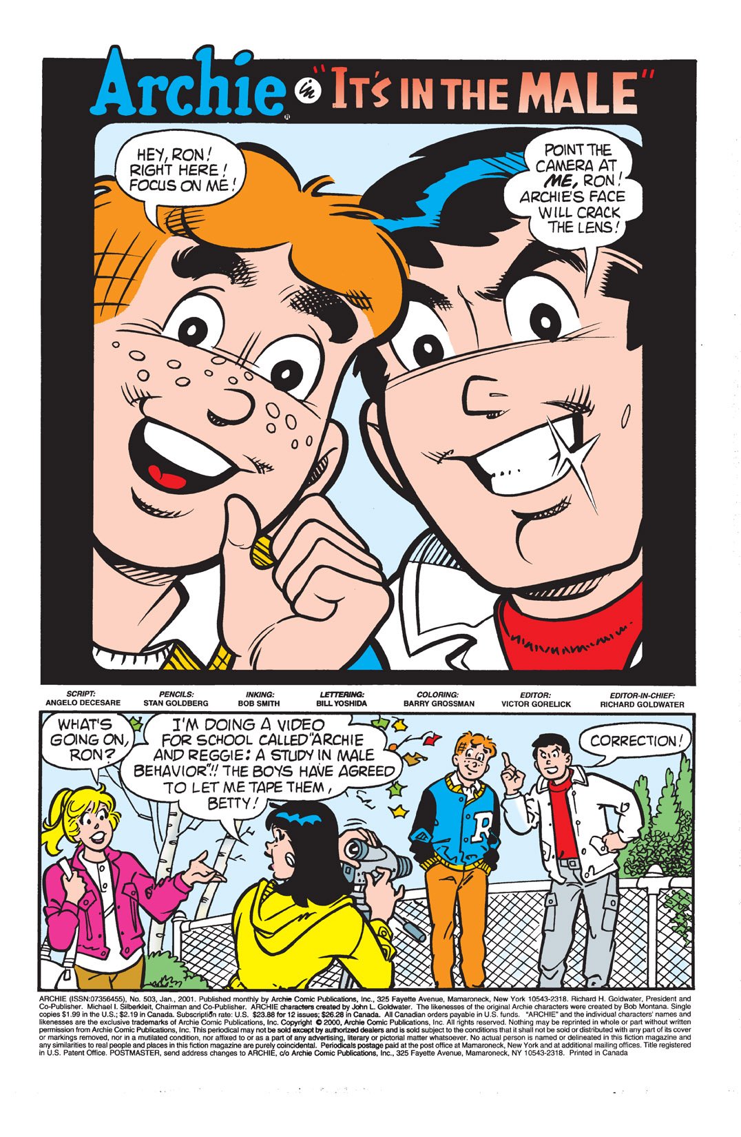 Read online Archie (1960) comic -  Issue #503 - 2