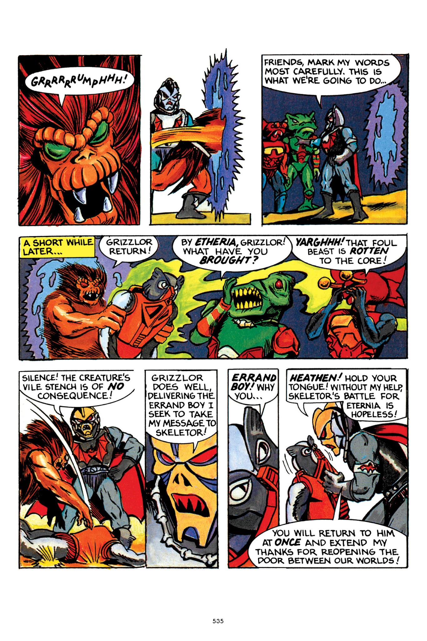Read online He-Man and the Masters of the Universe Minicomic Collection comic -  Issue # TPB 1 - 519