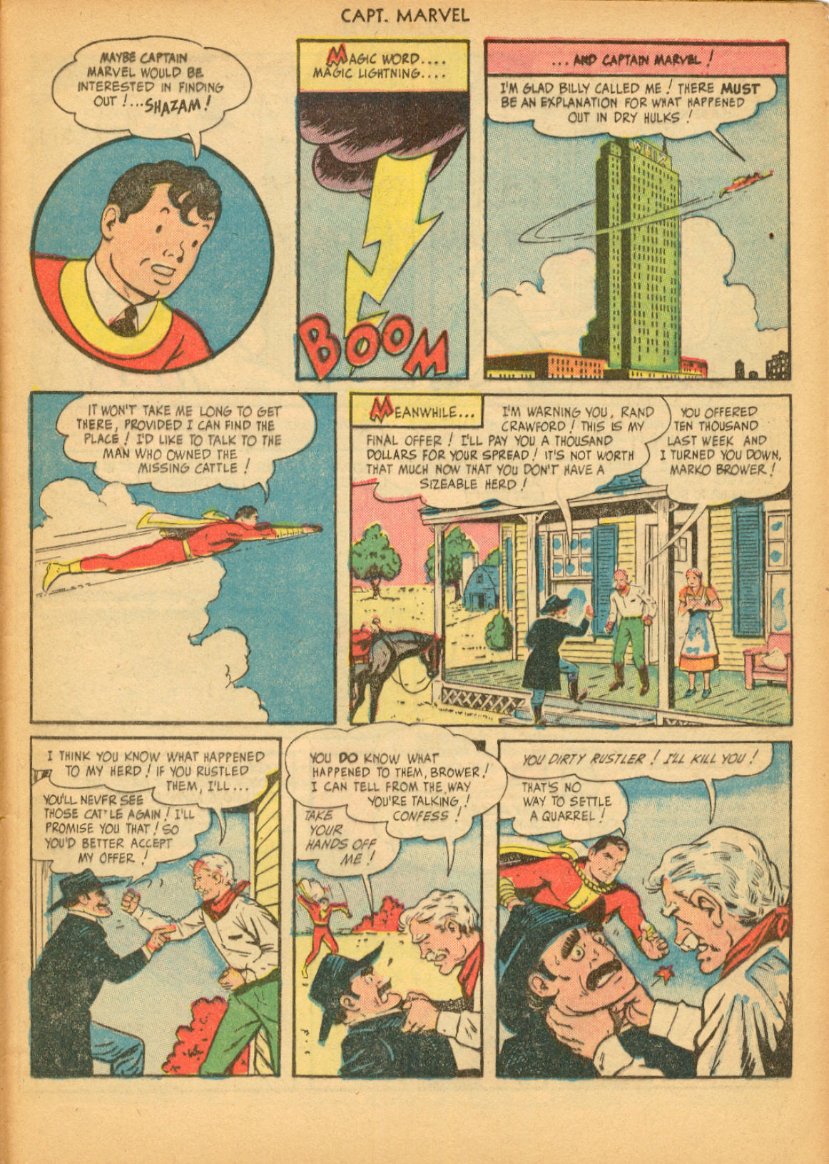 Read online Captain Marvel Adventures comic -  Issue #99 - 43