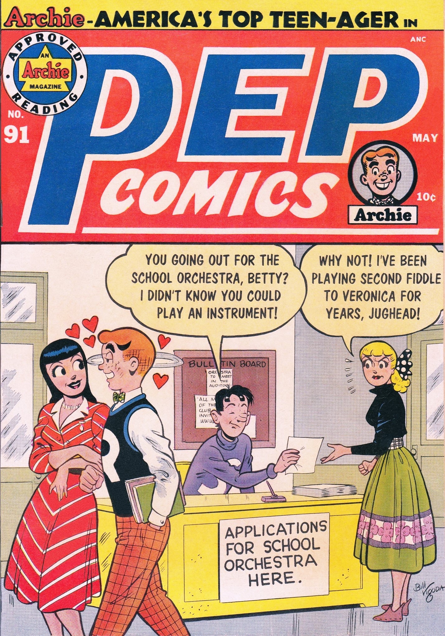Read online Pep Comics comic -  Issue #91 - 1