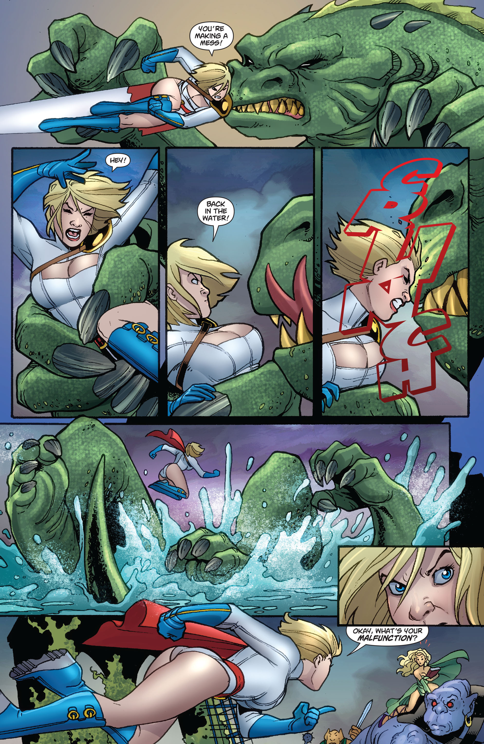 Read online Power Girl (2009) comic -  Issue #4 - 12