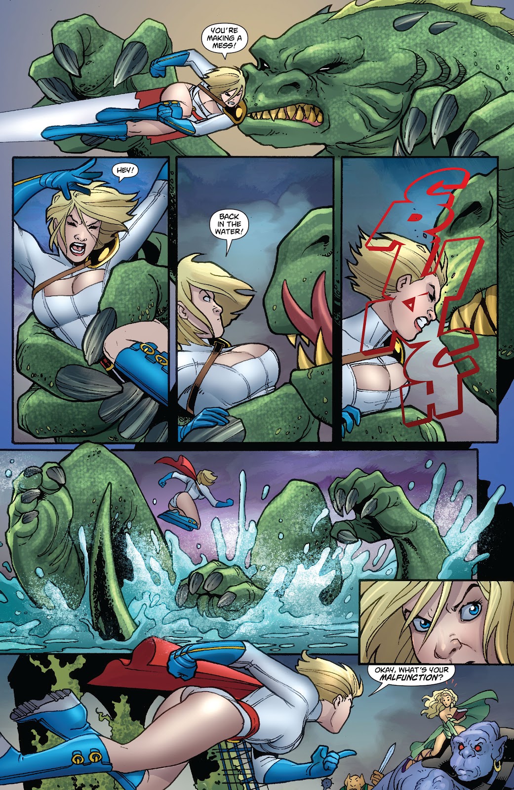 Power Girl (2009) issue 4 - Page 12
