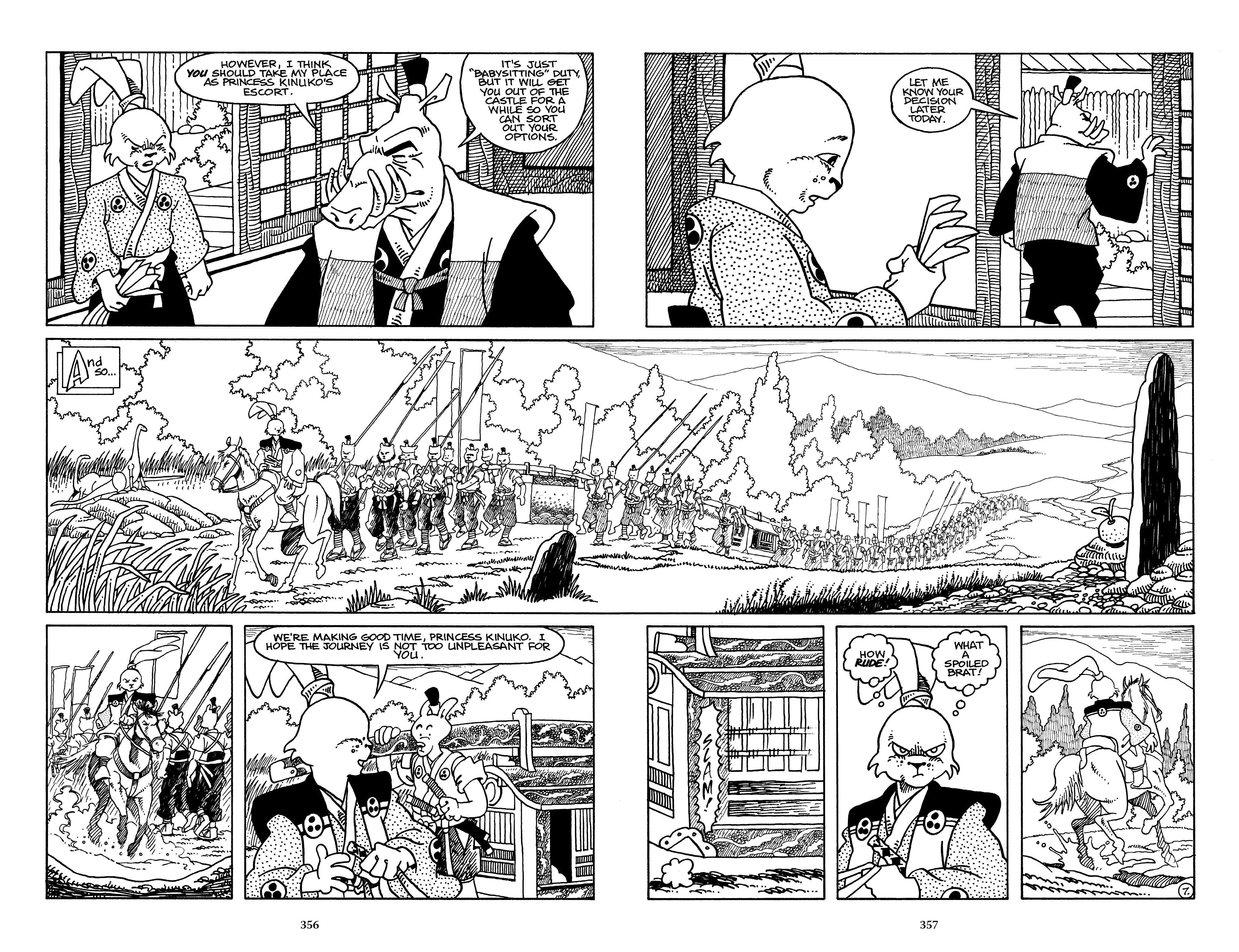 Read online The Usagi Yojimbo Saga (2021) comic -  Issue # TPB 1 (Part 4) - 46
