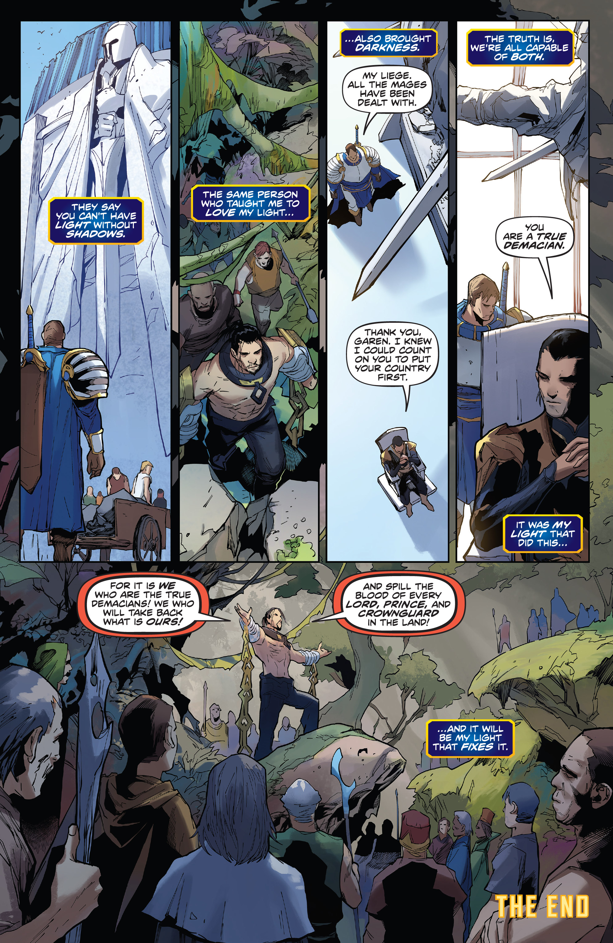 Read online League of Legends: Lux comic -  Issue #5 - 22