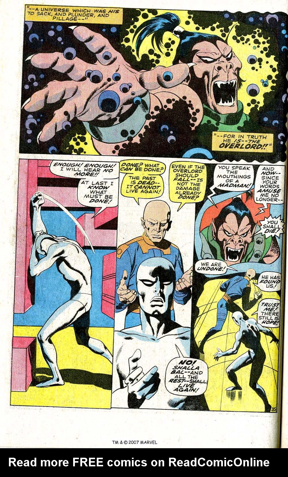 Read online Silver Surfer (1968) comic -  Issue #6 - 42