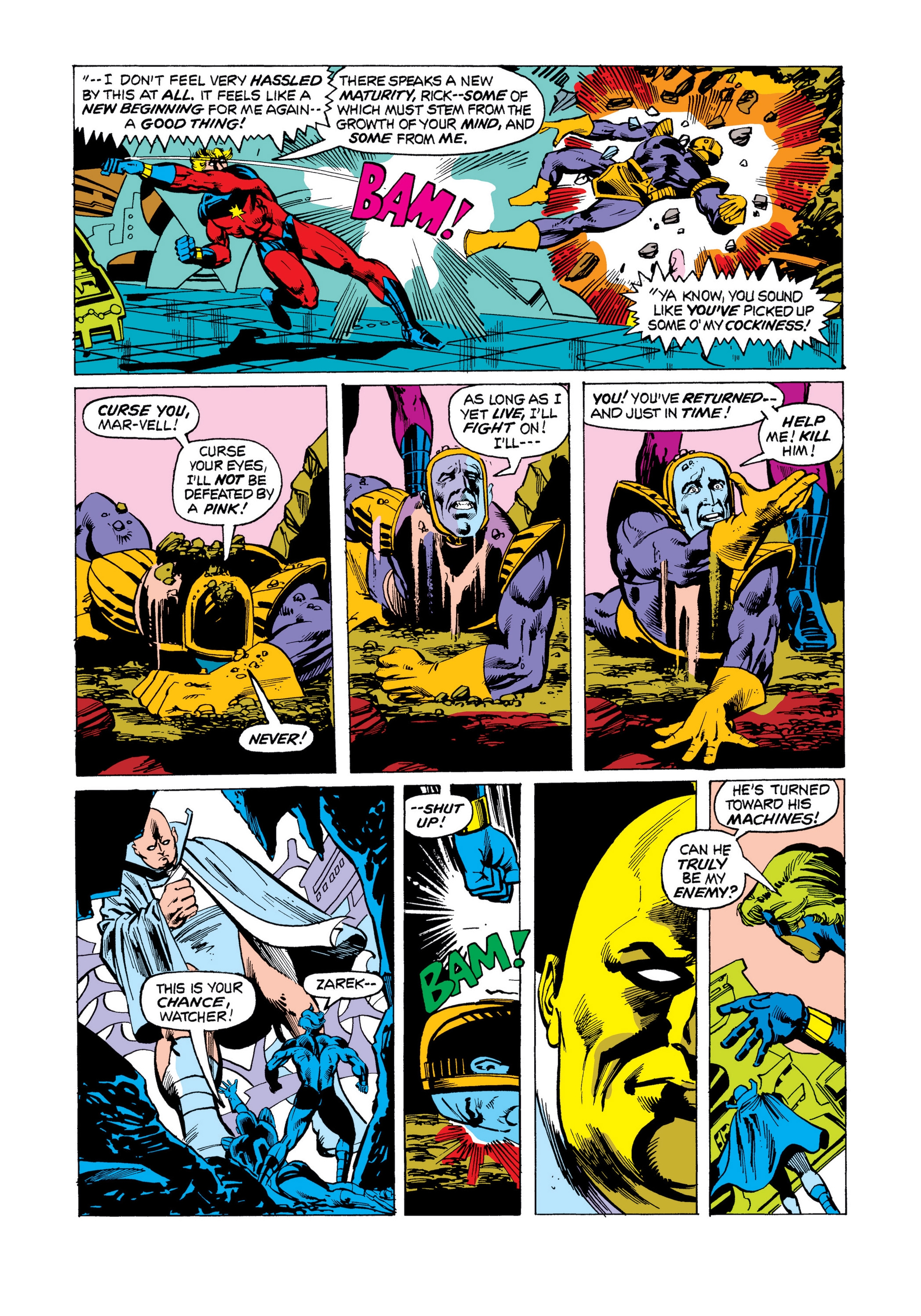 Read online Marvel Masterworks: Captain Marvel comic -  Issue # TPB 4 (Part 1) - 82