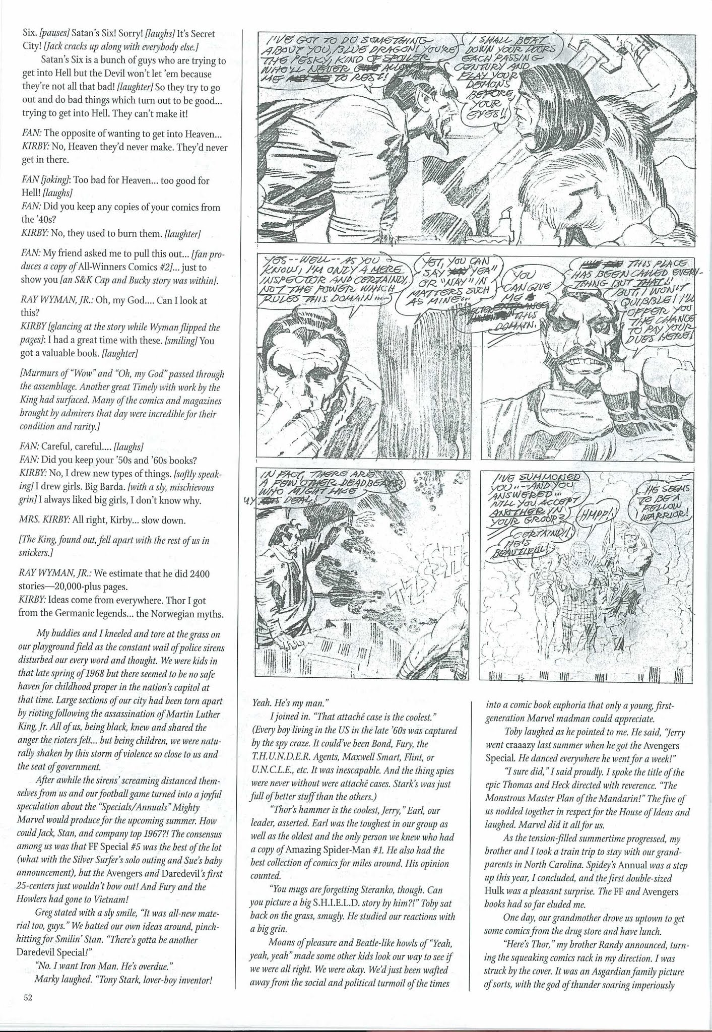 Read online The Jack Kirby Collector comic -  Issue #38 - 55