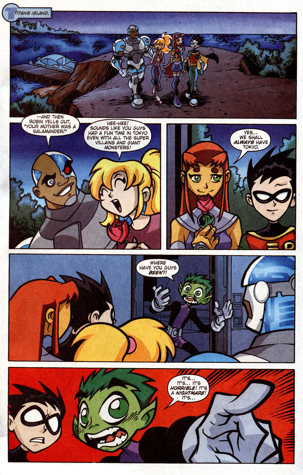 Read online Teen Titans Go! (2003) comic -  Issue #39 - 16