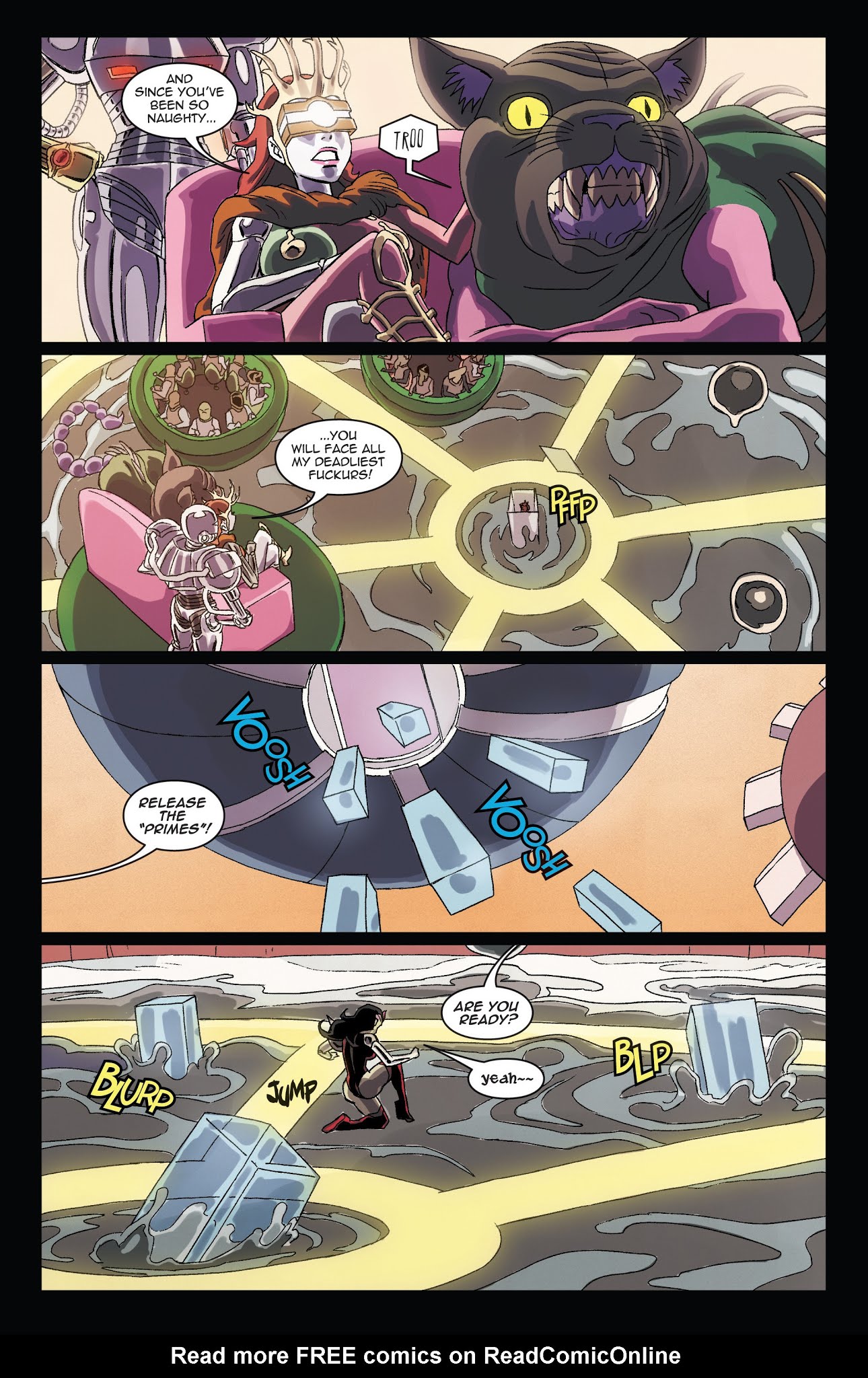 Read online Danger Doll Squad: Galactic Gladiators comic -  Issue #3 - 14