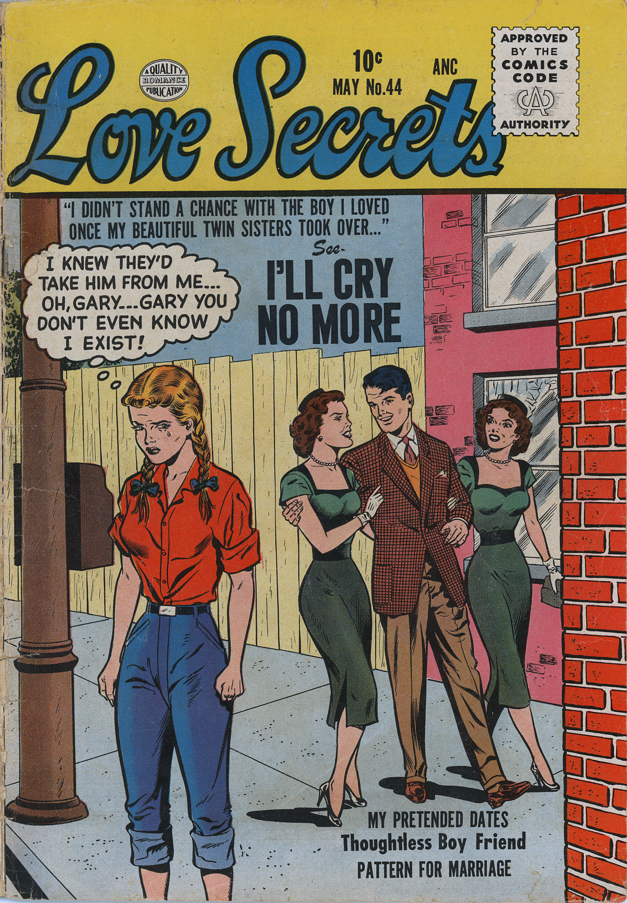 Read online Love Secrets (1953) comic -  Issue #44 - 1