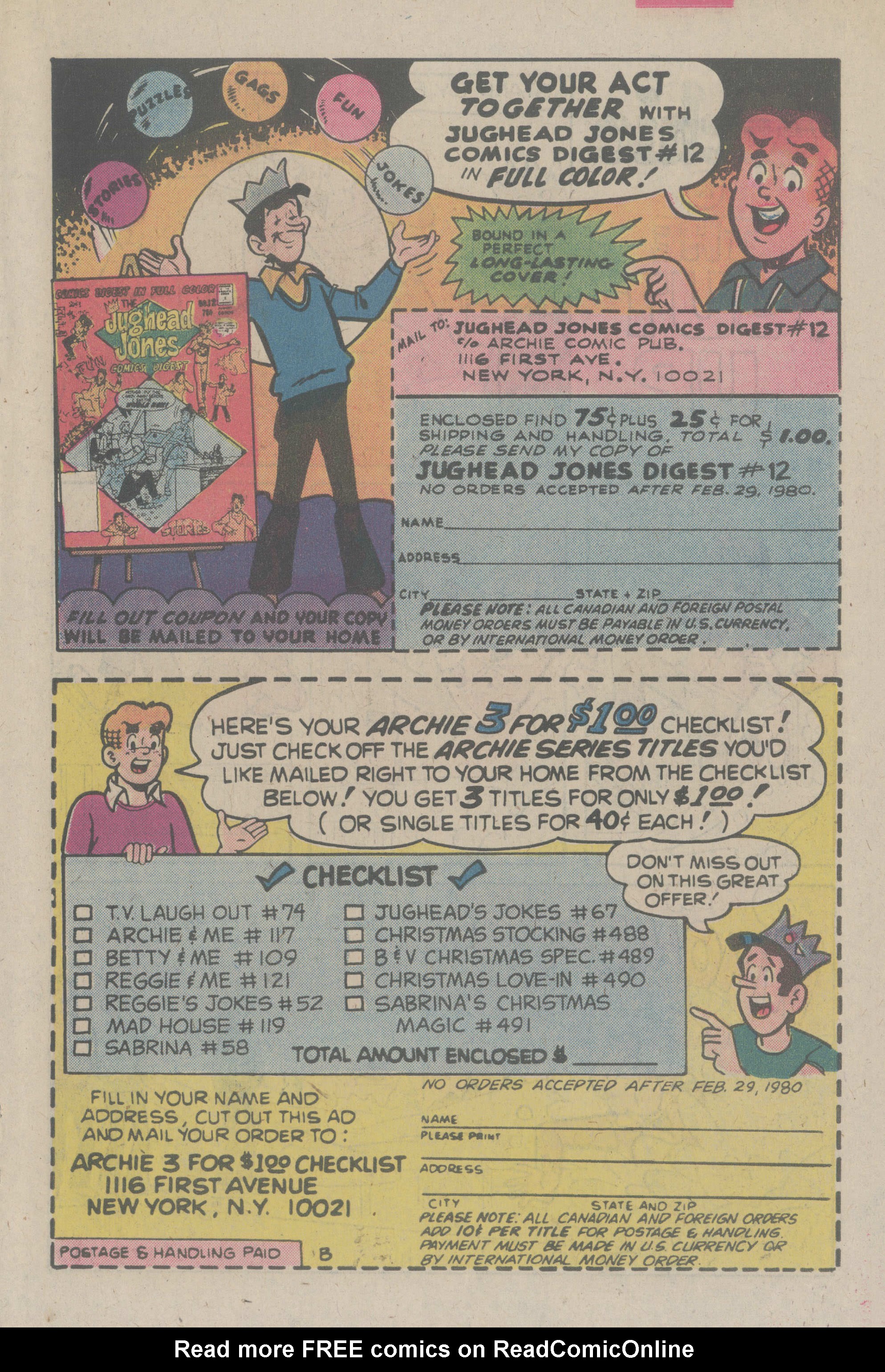 Read online Archie's Joke Book Magazine comic -  Issue #265 - 19