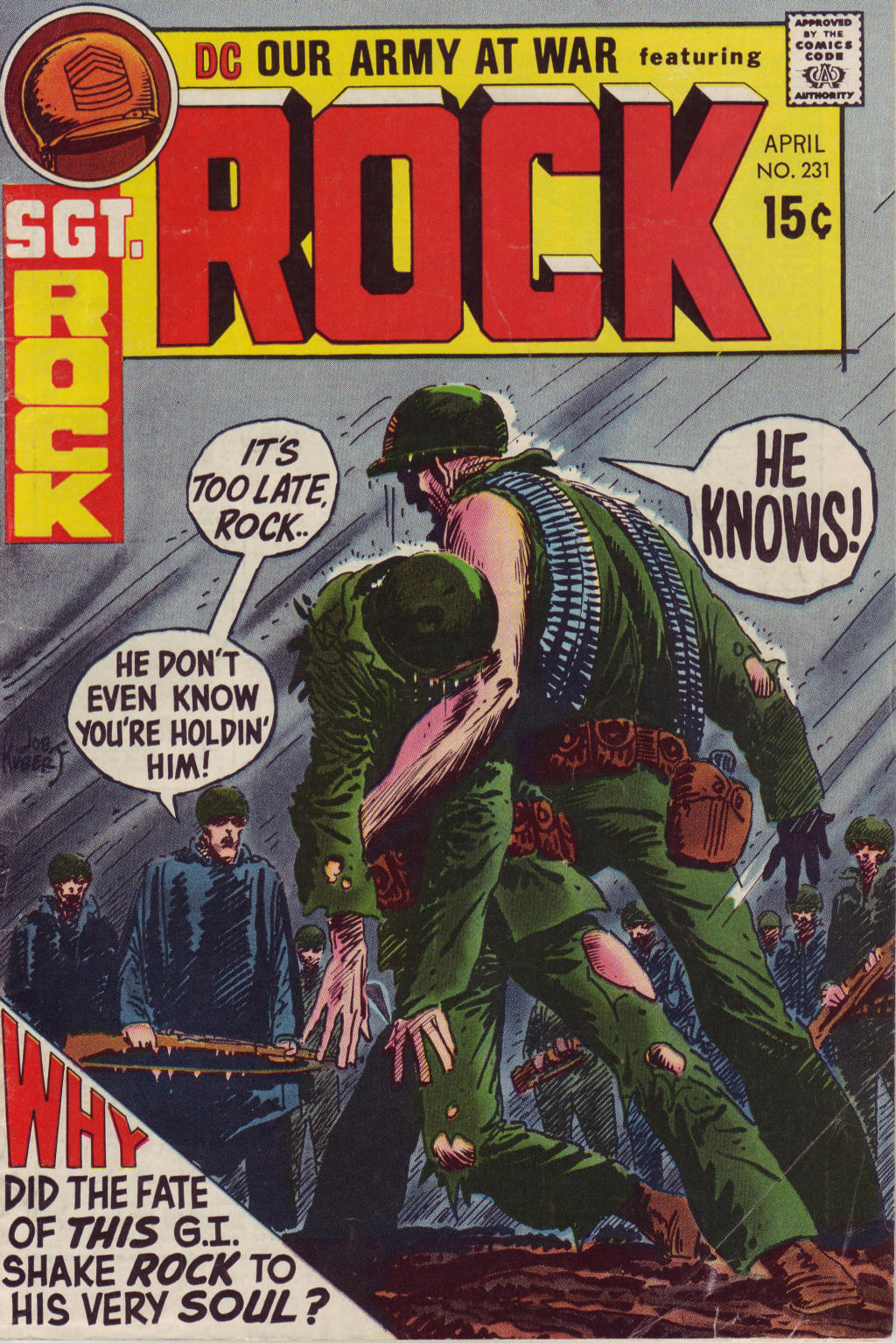 Read online Our Army at War (1952) comic -  Issue #231 - 1