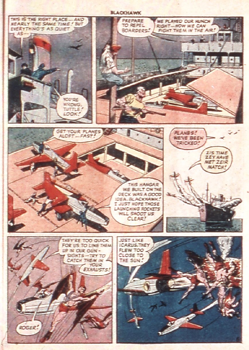 Read online Blackhawk (1957) comic -  Issue #23 - 41