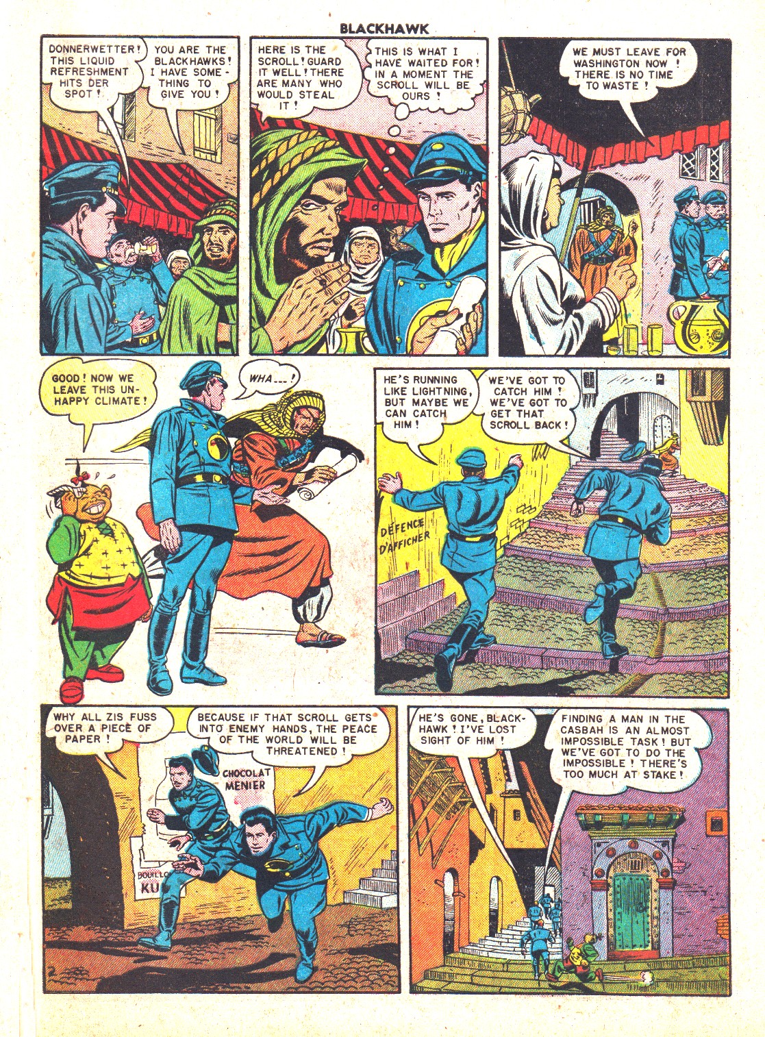 Read online Blackhawk (1957) comic -  Issue #37 - 43