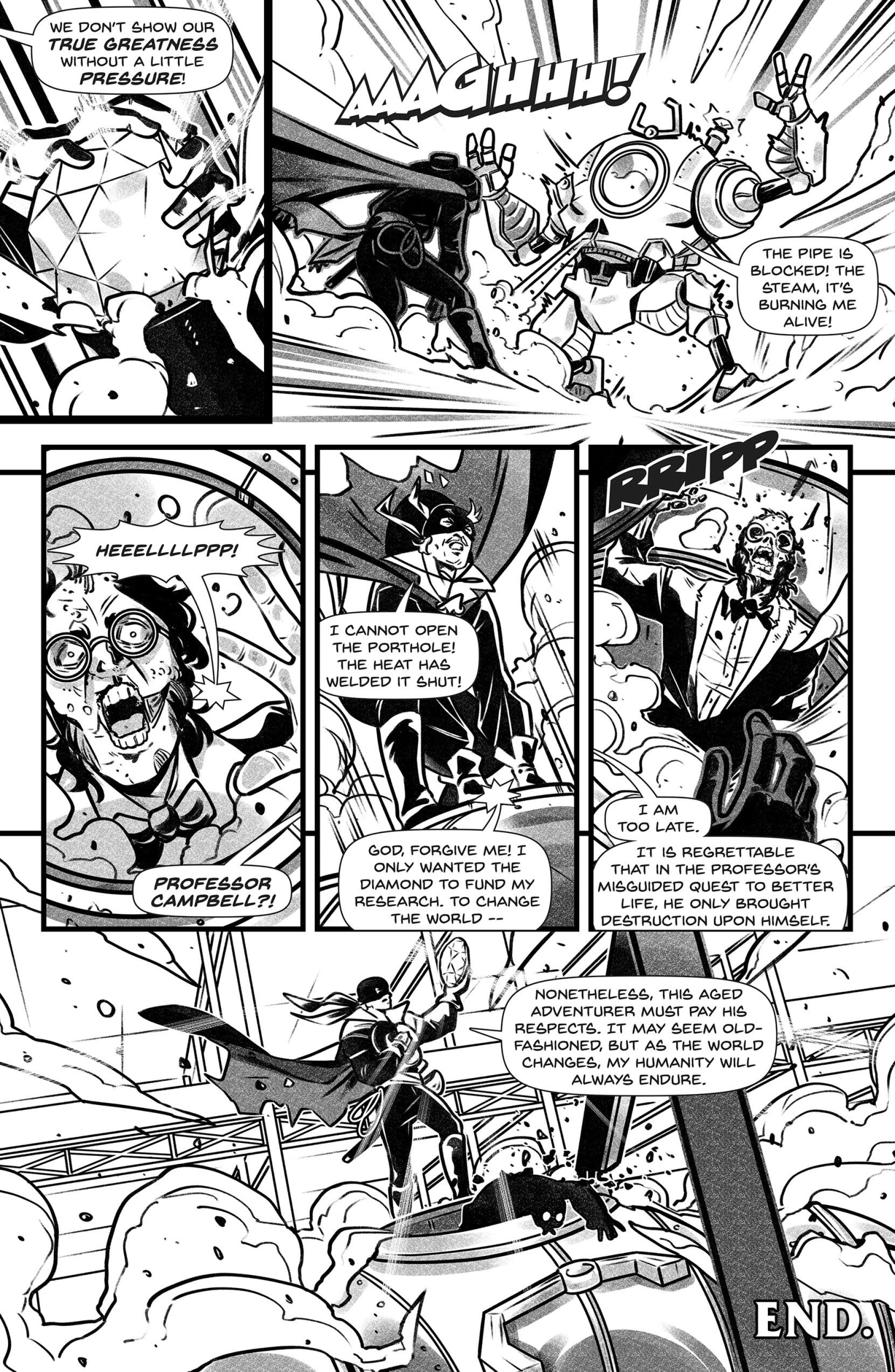 Read online Zorro Black & White Noir comic -  Issue # Full - 10