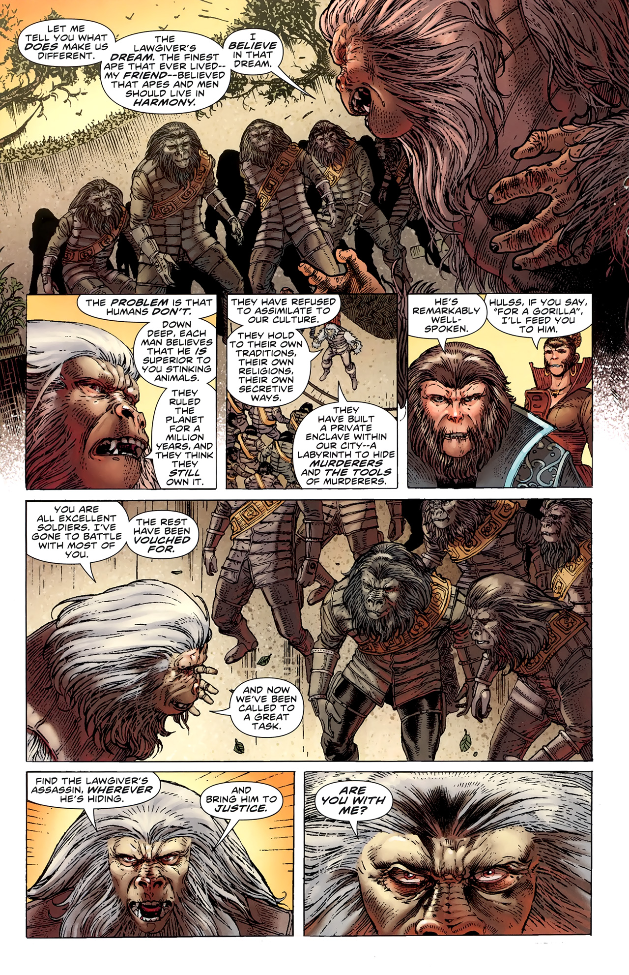 Read online Planet of the Apes (2011) comic -  Issue #2 - 15