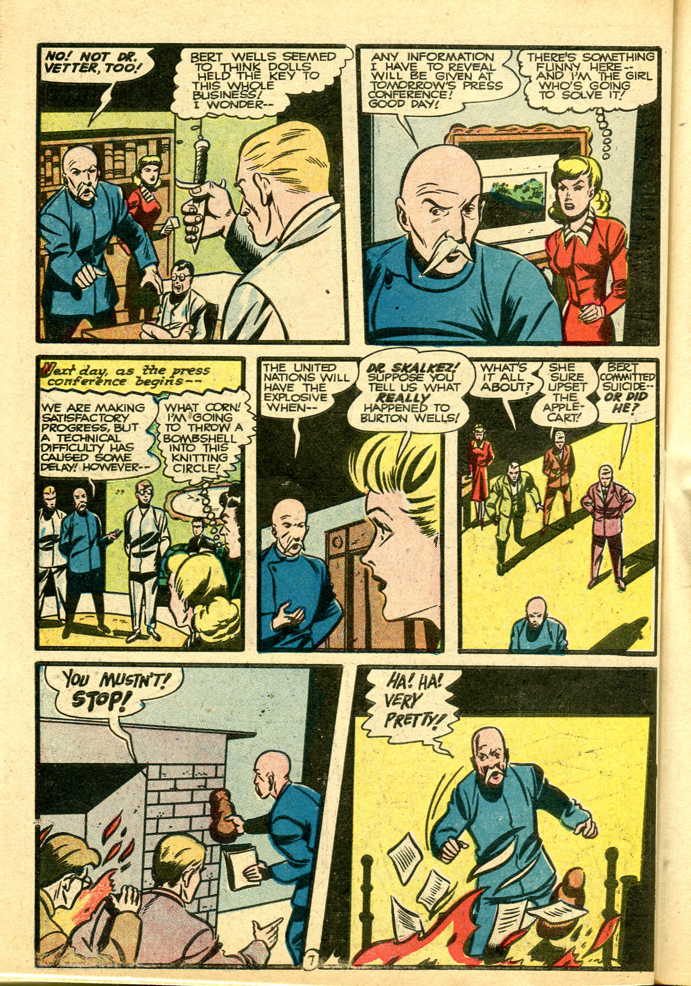 Read online Startling Comics comic -  Issue #44 - 48