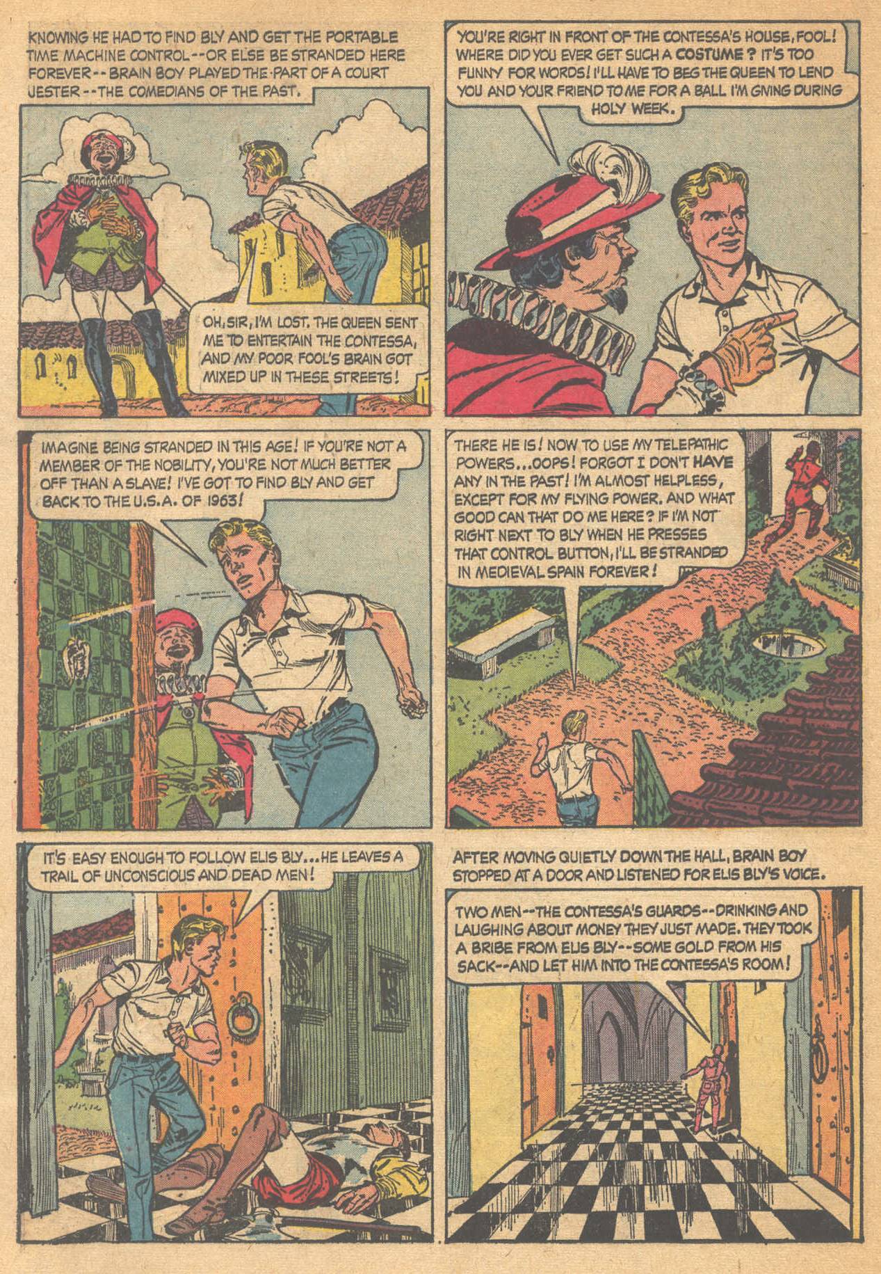 Read online Brain Boy (1962) comic -  Issue #4 - 22