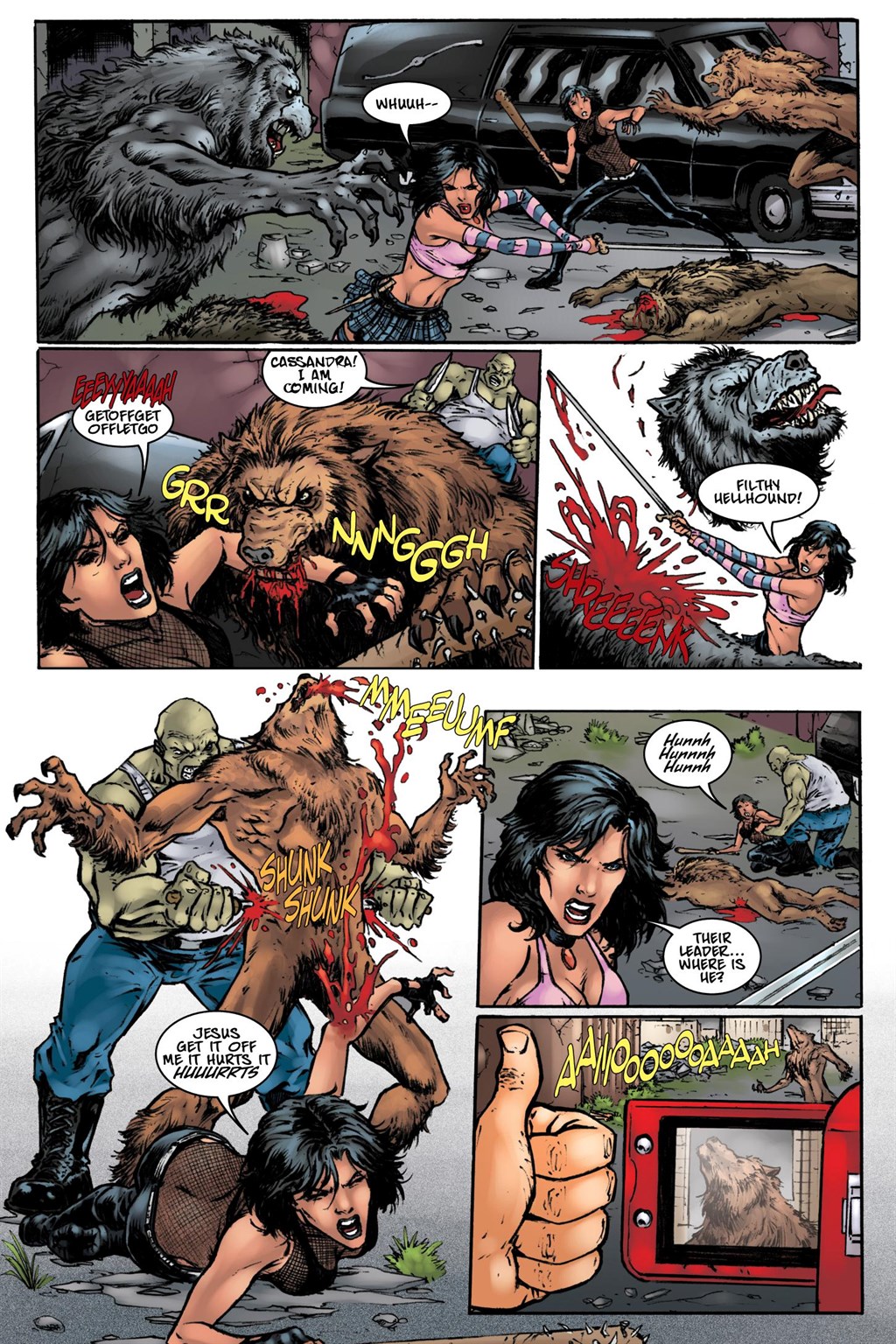 Read online Hack/Slash Omnibus: The Crossovers comic -  Issue # TPB (Part 1) - 42
