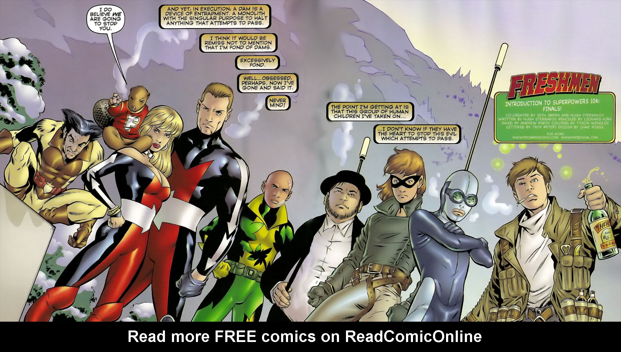 Read online Freshmen comic -  Issue #6 - 5